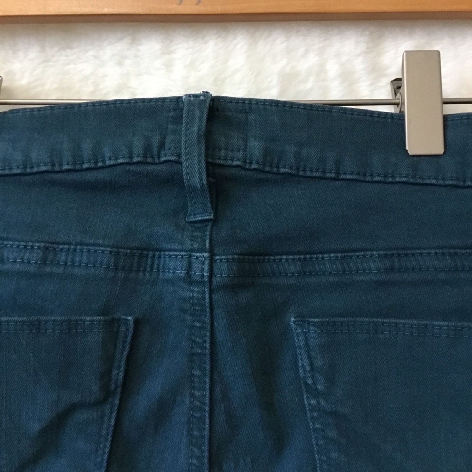 Hudson Hudson Teal Nico Super Skinny Mid-Rise Stretch Jeans Size 27" / US 4 / IT 40 - 10 Thumbnail