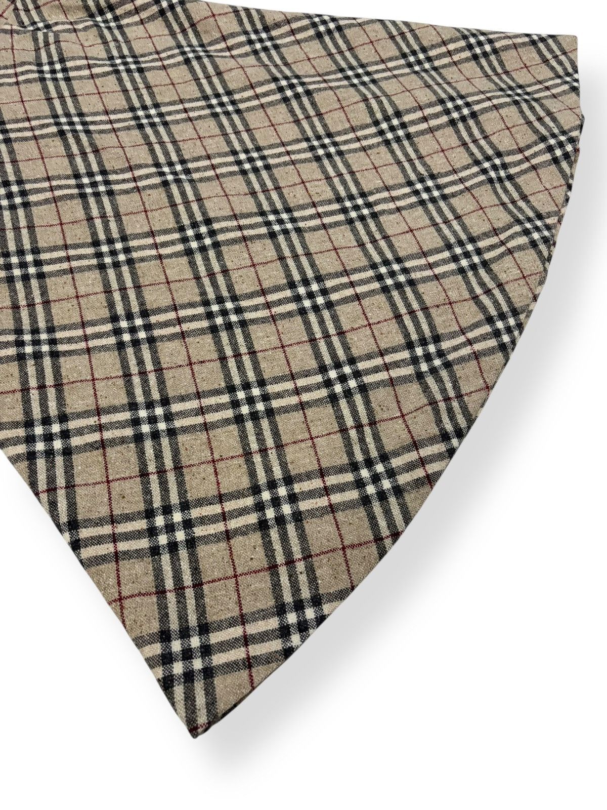 Burberry Vintage Burberry London Nova Check Wool Blend Midi Skirt Size 29" - 7 Thumbnail