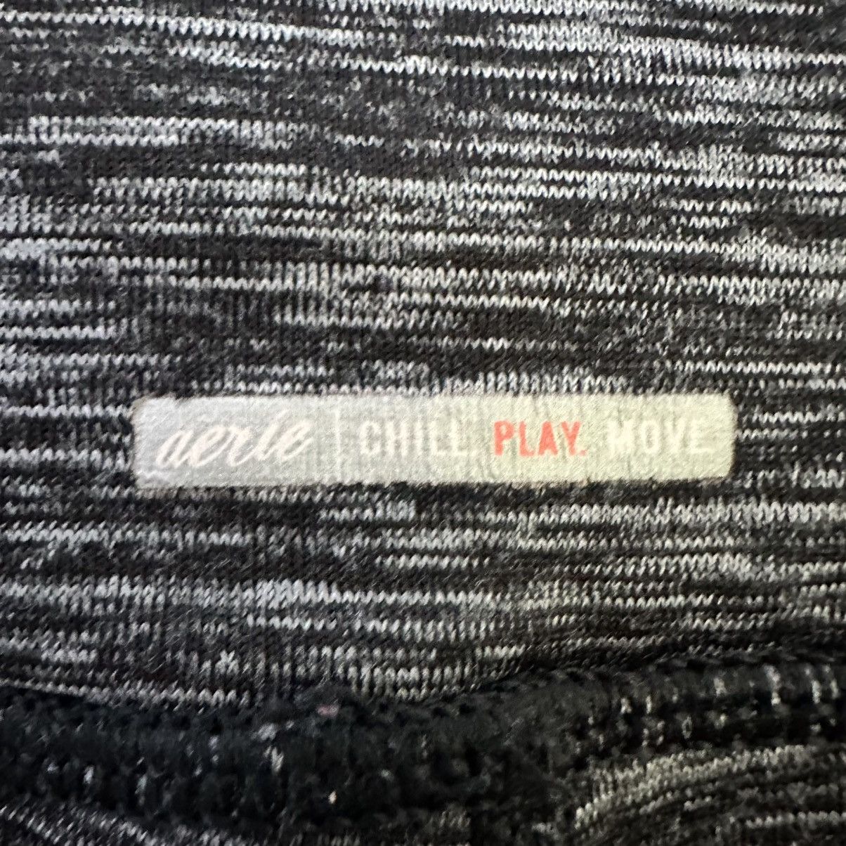 American Eagle Outfitters Aerie Ombré Black & Gray Athletic Leggings Medium Size 30" / US 8 / IT 44 - 4 Thumbnail