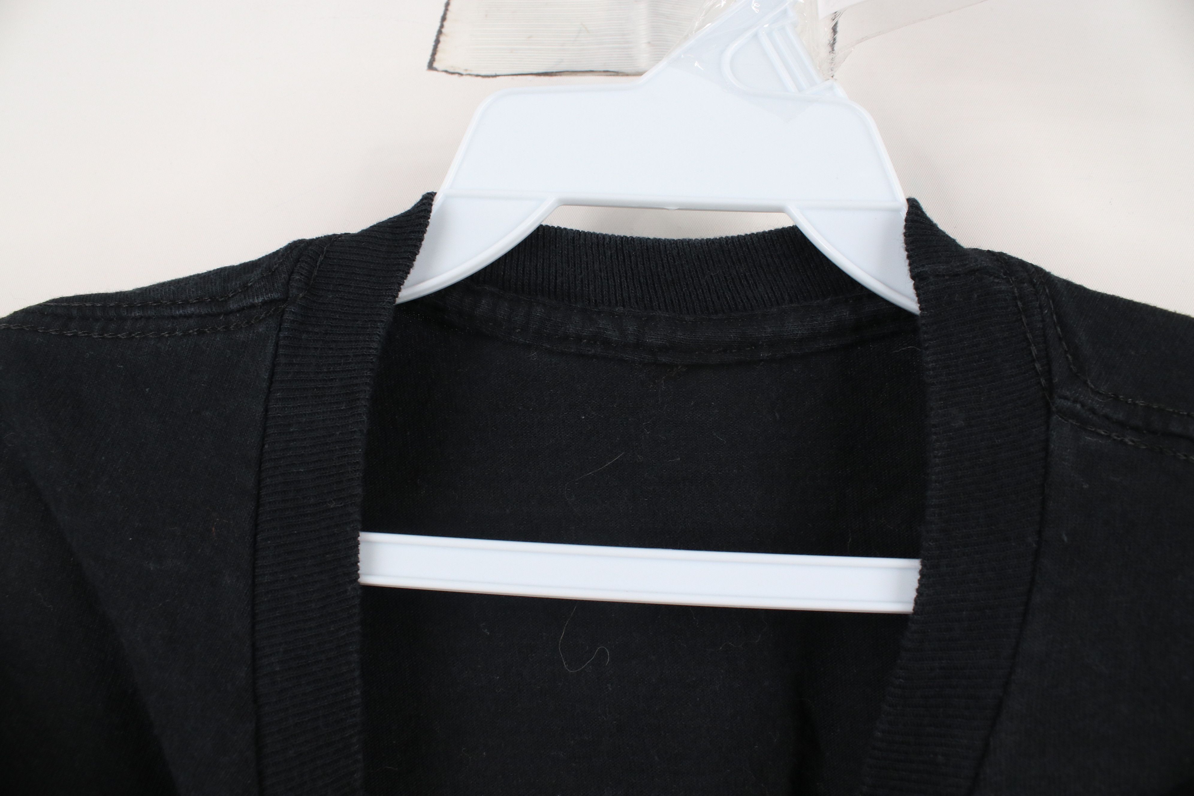Vintage Vintage 90s Streetwear Long Sleeve T-Shirt Black Cotton Size US M / EU 48-50 / 2 - 7 Thumbnail