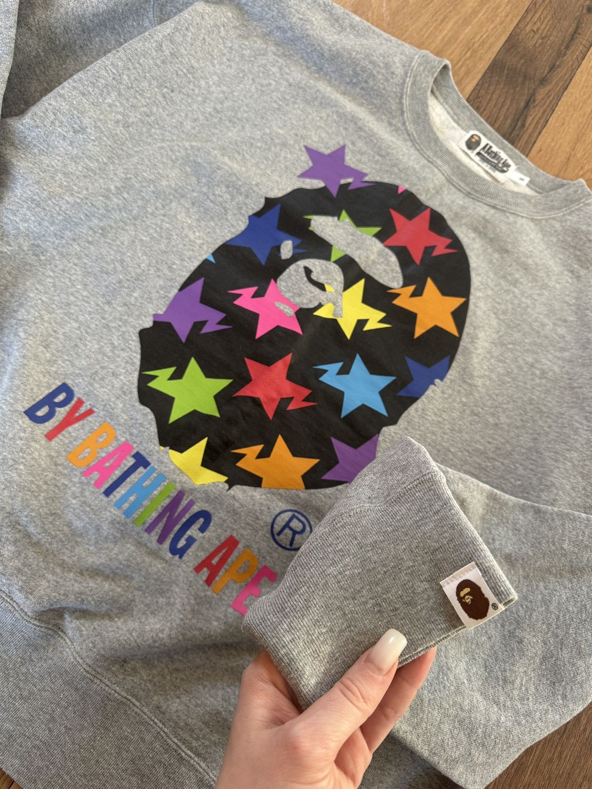 Bape A Bathing Ape Bape Multicolor Sweatshirt Size US M / EU 48-50 / 2 - 2 Thumbnail