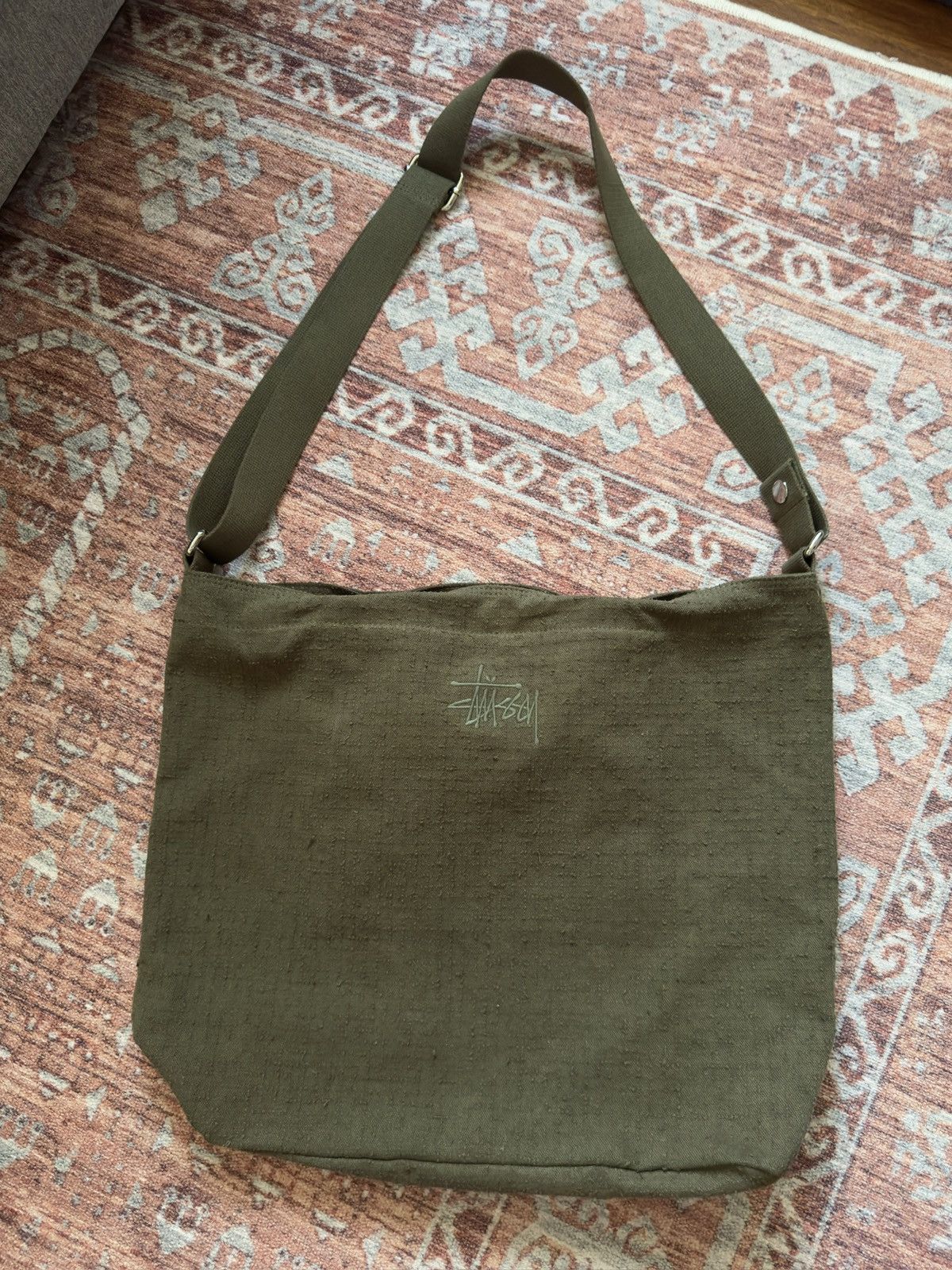 Stussy NEEDLE PUNCH CROSSBODY BAG | Grailed