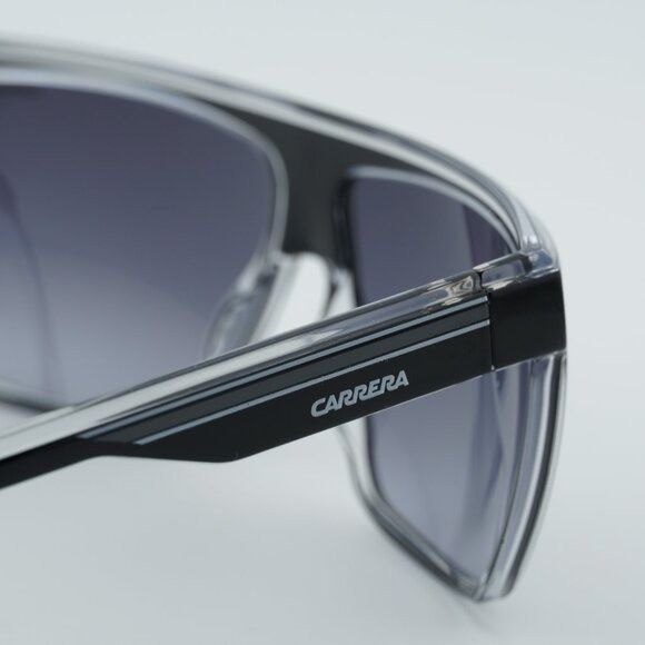 CARRERA 22/N 080S 9O Sunglasses Black/White Shield Frame