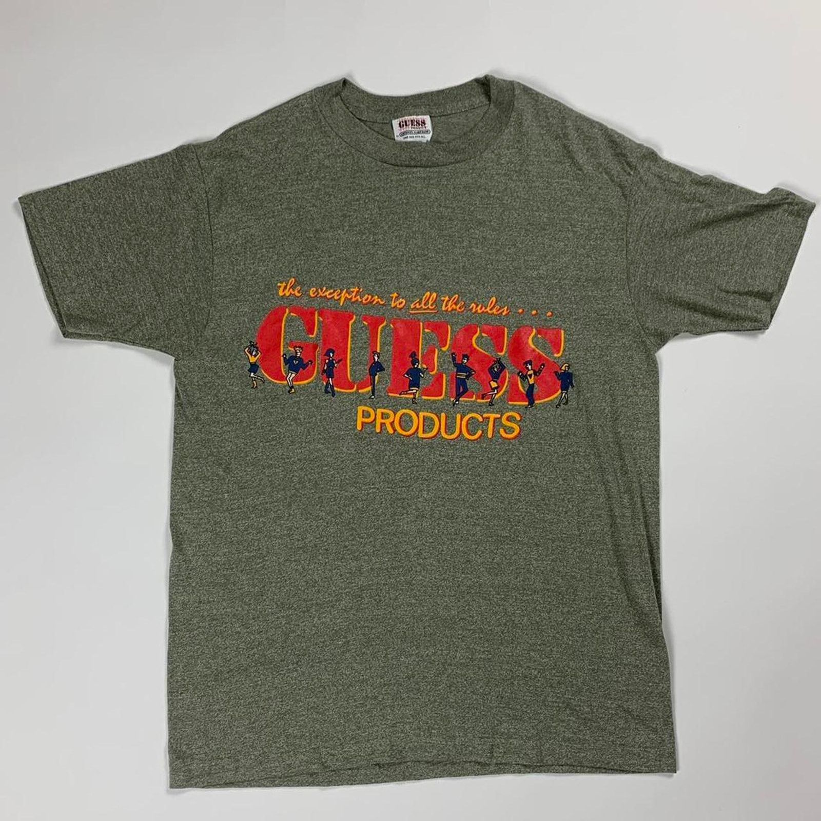 Guess Vintage 90s Guess T Shirt Size US L / EU 52-54 / 3 - 2 Thumbnail