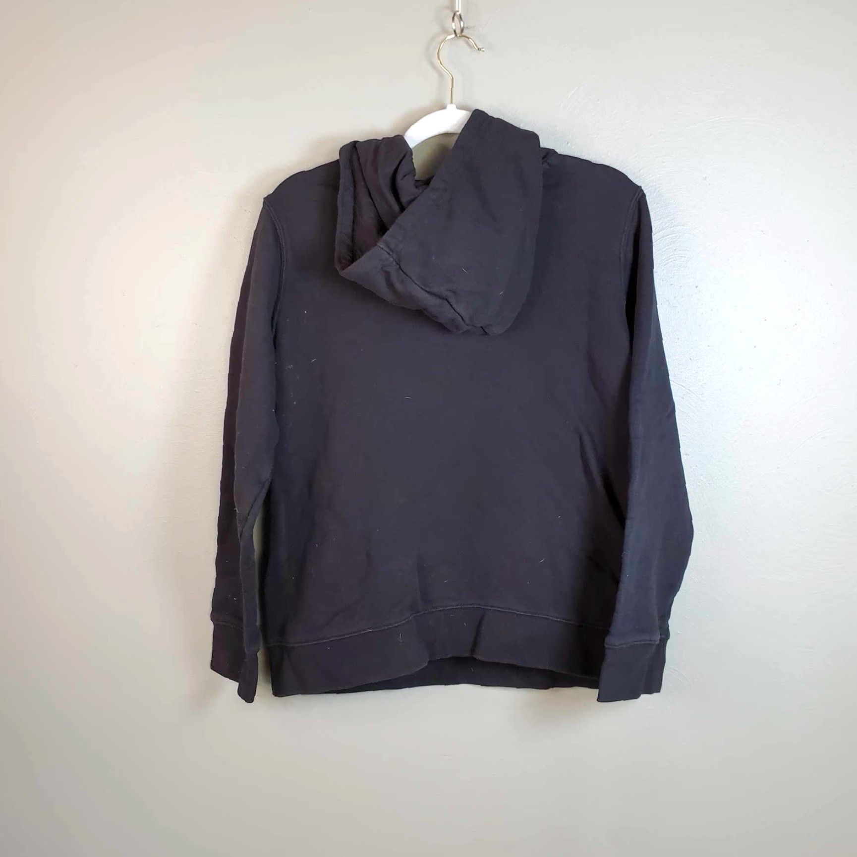 Adidas Adidas Sweatshirt Womens Large Black White Trefoil Logo Pullover Hoodie Basketball Crew Pullover Size L / US 10 / IT 46 - 4 Thumbnail