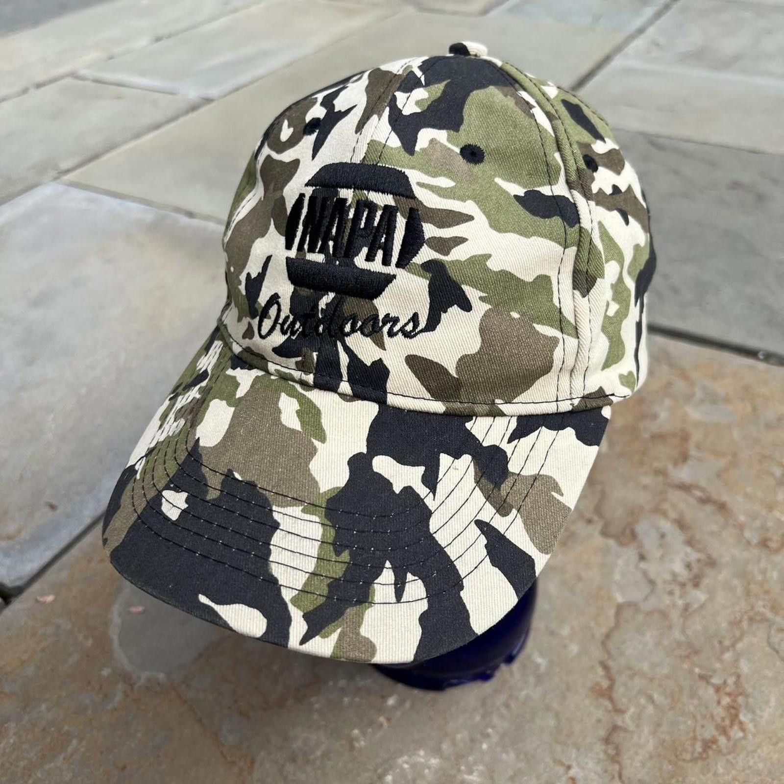 Other Y2K Napa Outdoor Camo Strapback Hat Size ONE SIZE - 2 Thumbnail