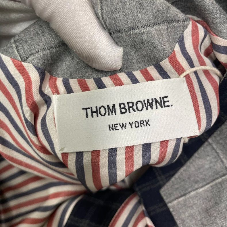 Thom Browne Thom Browne Gray long wool dress Size M / US 6-8 / IT 42-44 - 3 Thumbnail
