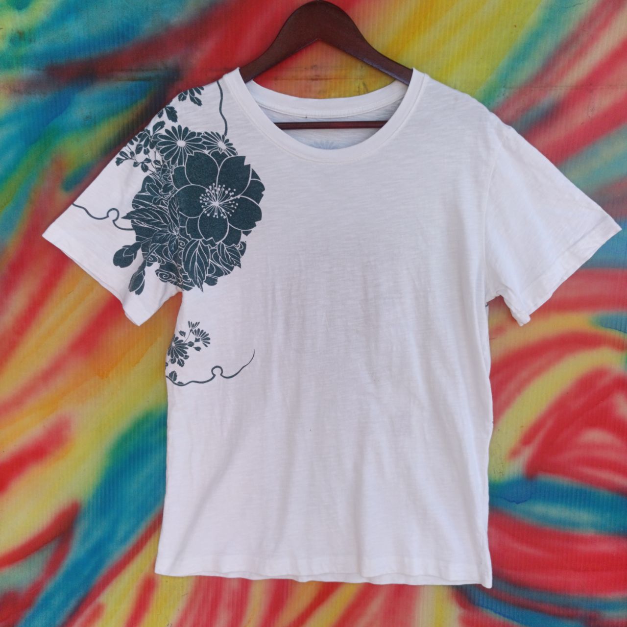 Japanese Brand × Vintage Vintage Sukajan Koi t-shirt Size US M / EU 48-50 / 2 - 8 Thumbnail