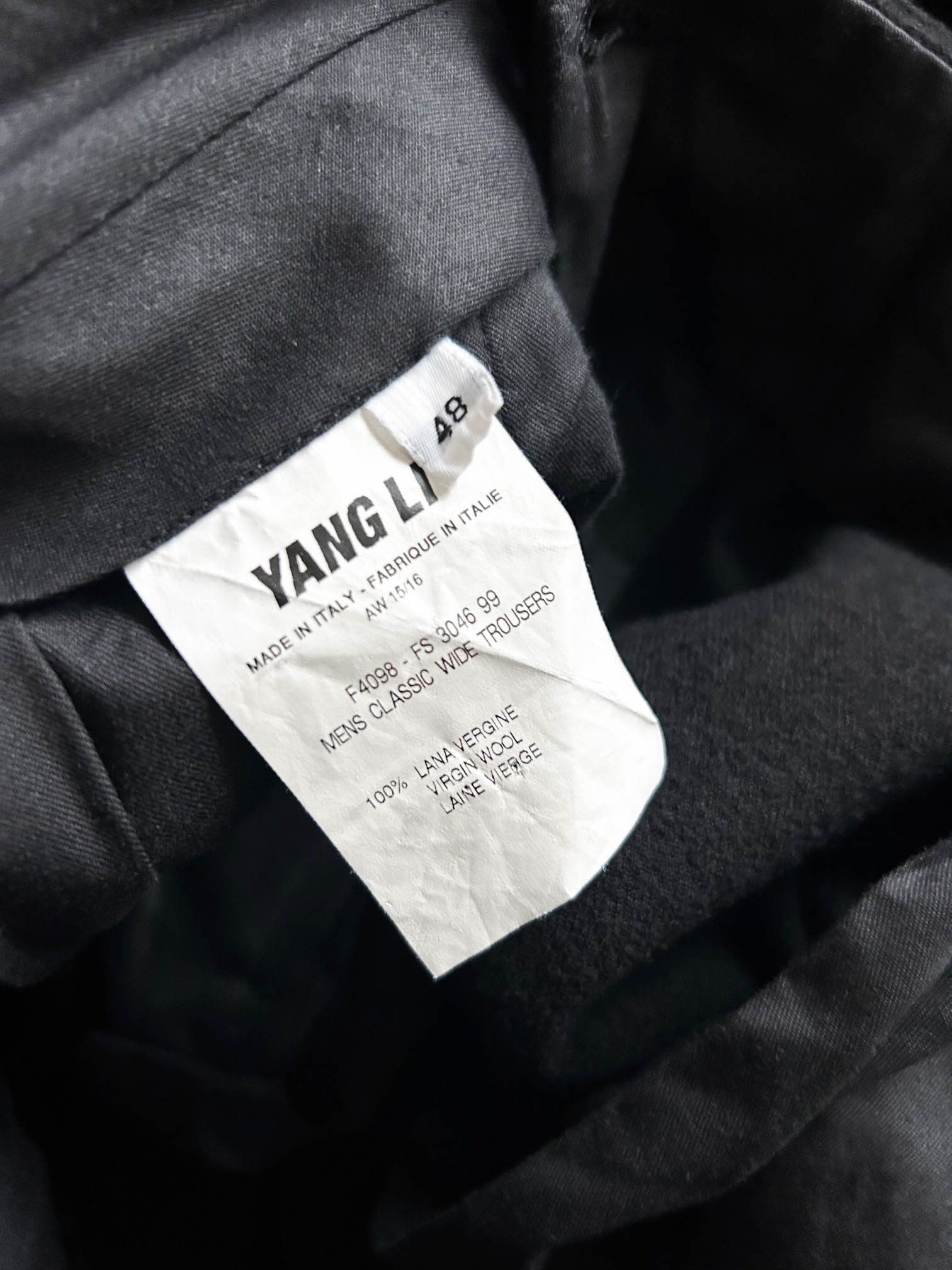 Yang Li Wool Wide Pants Size US 30 / EU 46 - 4 Thumbnail