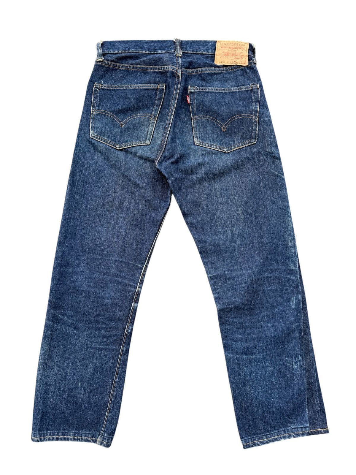 Levi's Vintage 1960s LEVI’S BigE 502 0117 “Big Font” Selvedge Denim Size US 30 / EU 46 - 1 Thumbnail