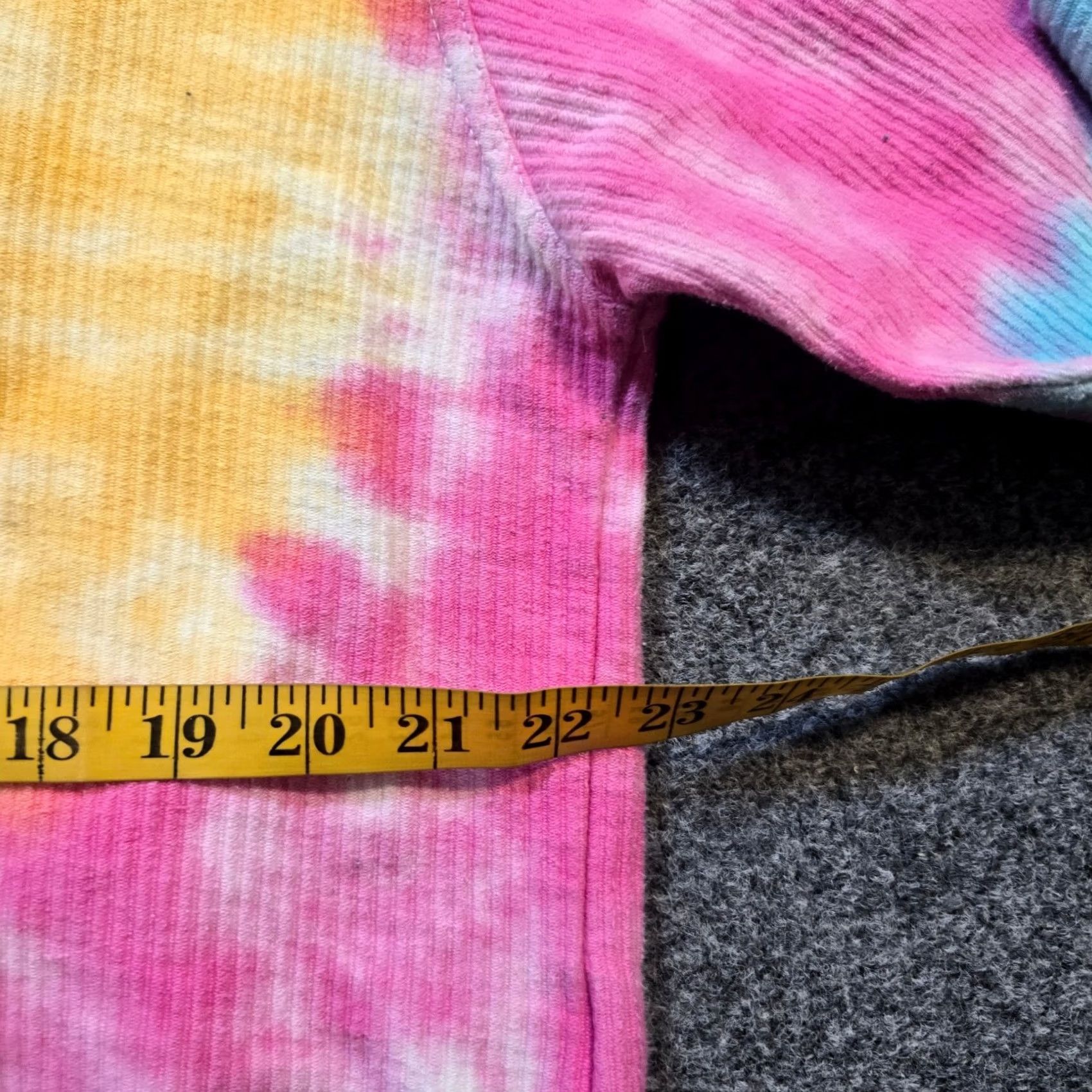 Vintage VINTAGE Boston College Sweatshirt Womens XL Blue Pink Tie Dye Crew Neck Casual Size XL / US 12-14 / IT 48-50 - 6 Thumbnail