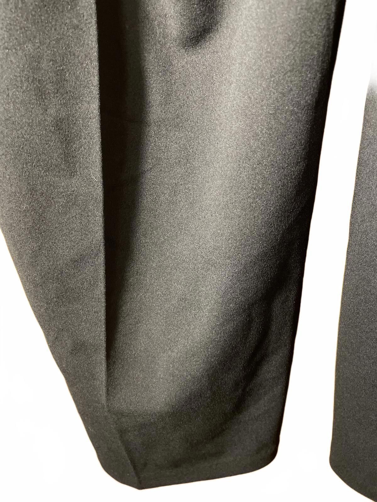 Other Jones & Co Black Dress Pants Women's 3X Black Wide Leg NWT Size 42" / US 20 - 6 Thumbnail