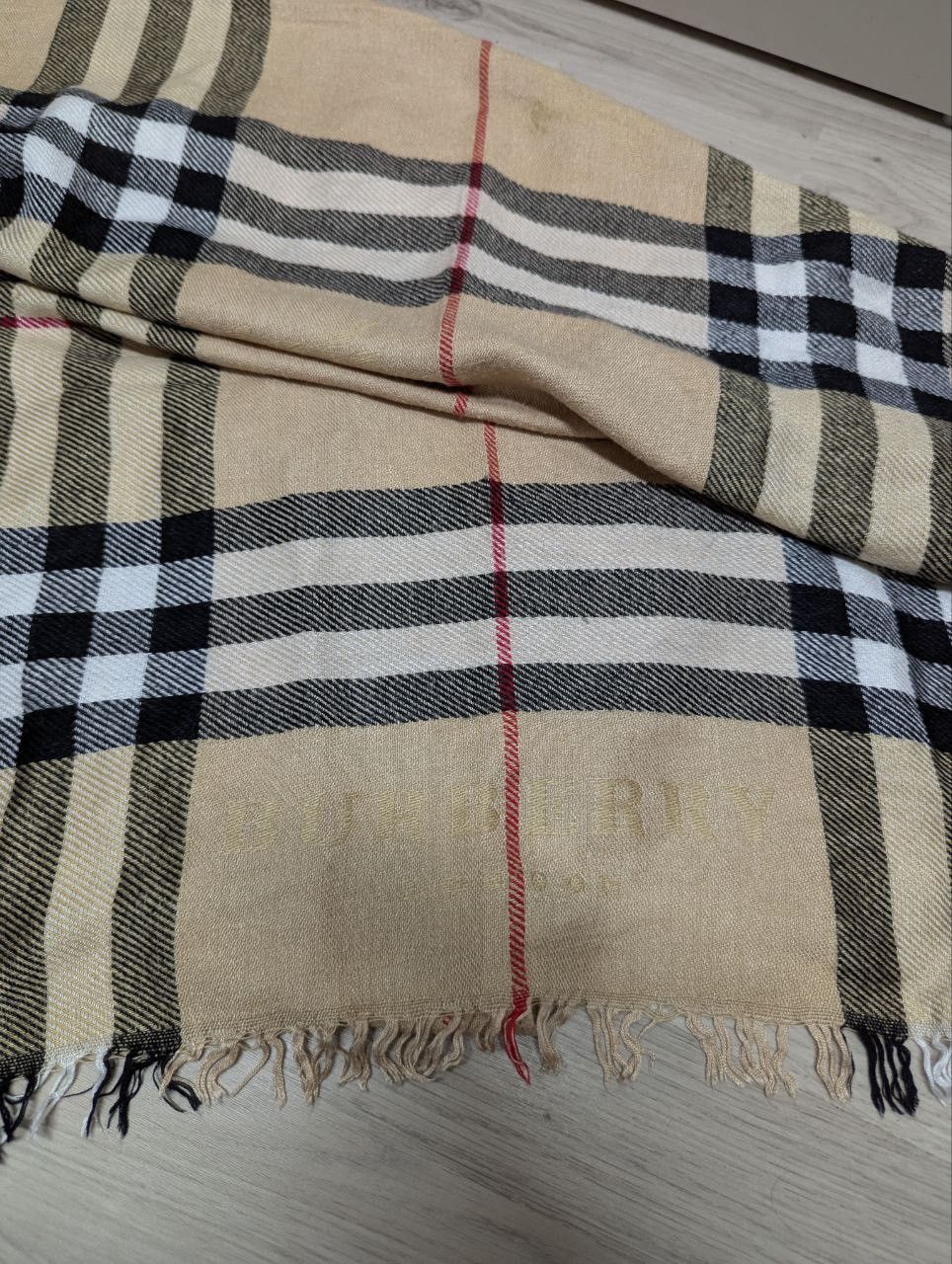Burberry Burberry Monogram Scarf Size ONE SIZE - 5 Thumbnail