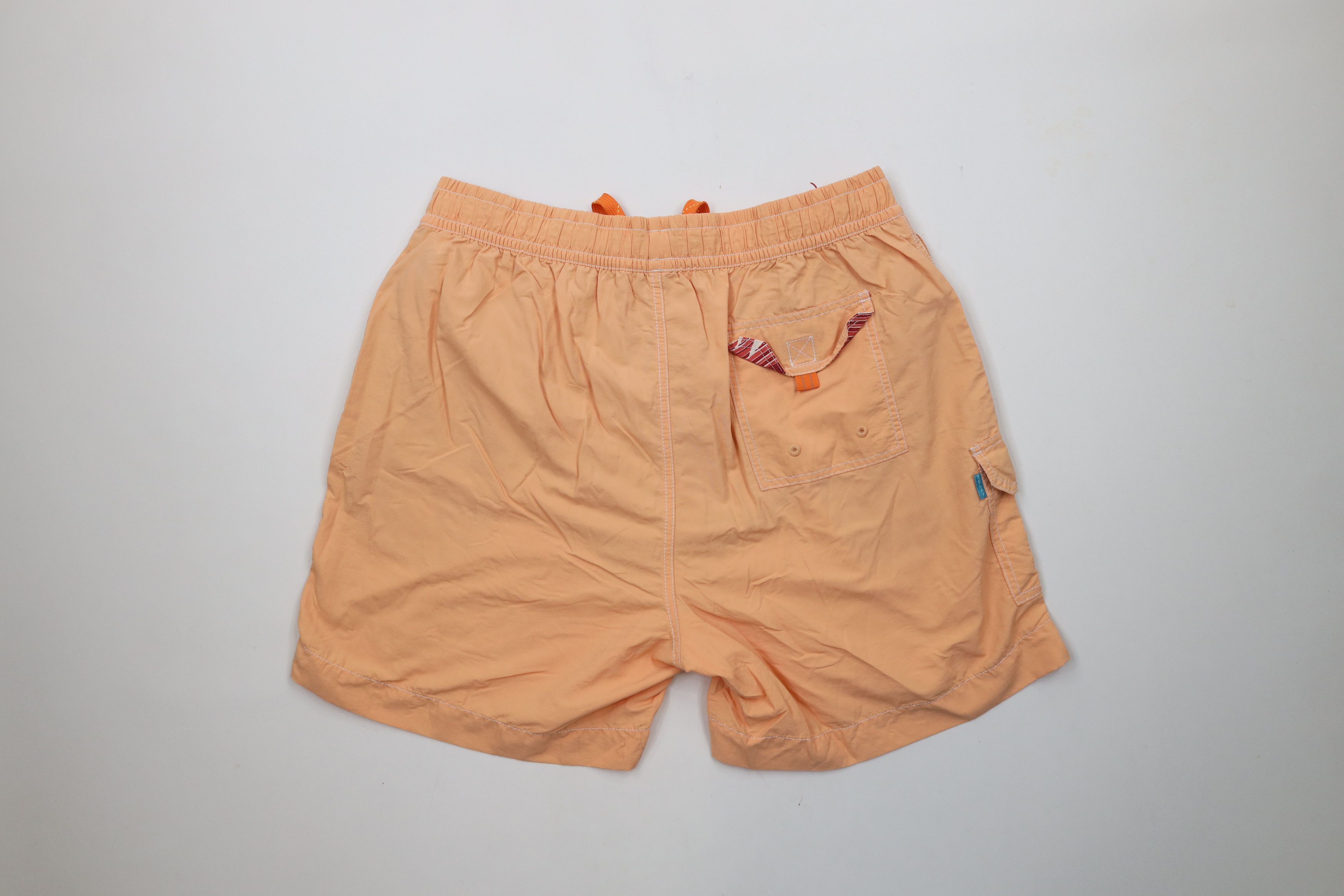 Tommy Bahama × Vintage Tommy Bahama Relax Sun Faded Lined Shorts Swim Trunks Salmon Size US 34 / EU 50 - 10 Thumbnail