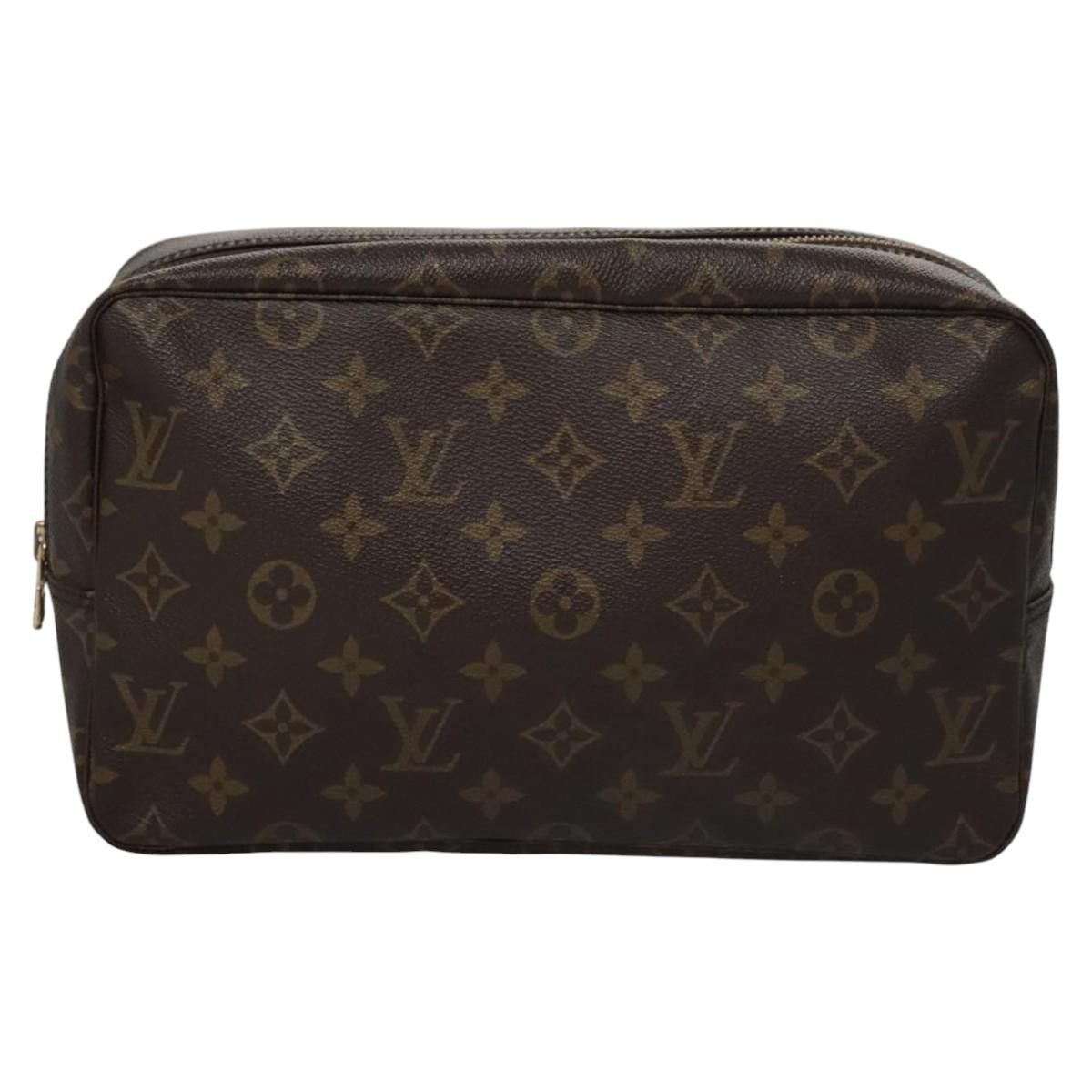Louis Vuitton Trousse Toilette 28 Brown Canvas Clutch Bag (Pre-Owned) Size ONE SIZE - 1 Thumbnail