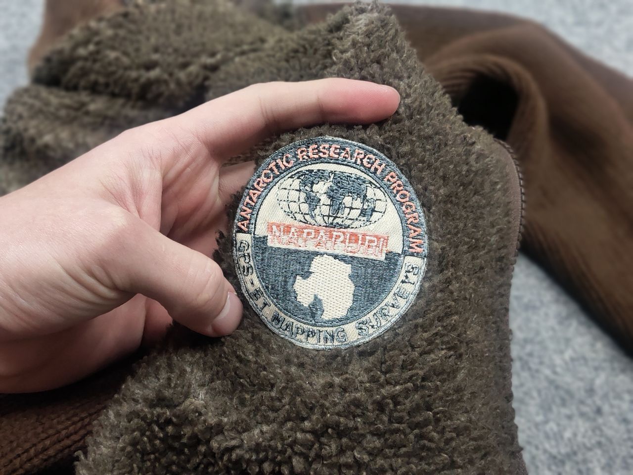 Napapijri Vintage Napapijri Sherpa Fleece Knit Sleeves Zip Pullover Size US M / EU 48-50 / 2 - 19 Thumbnail