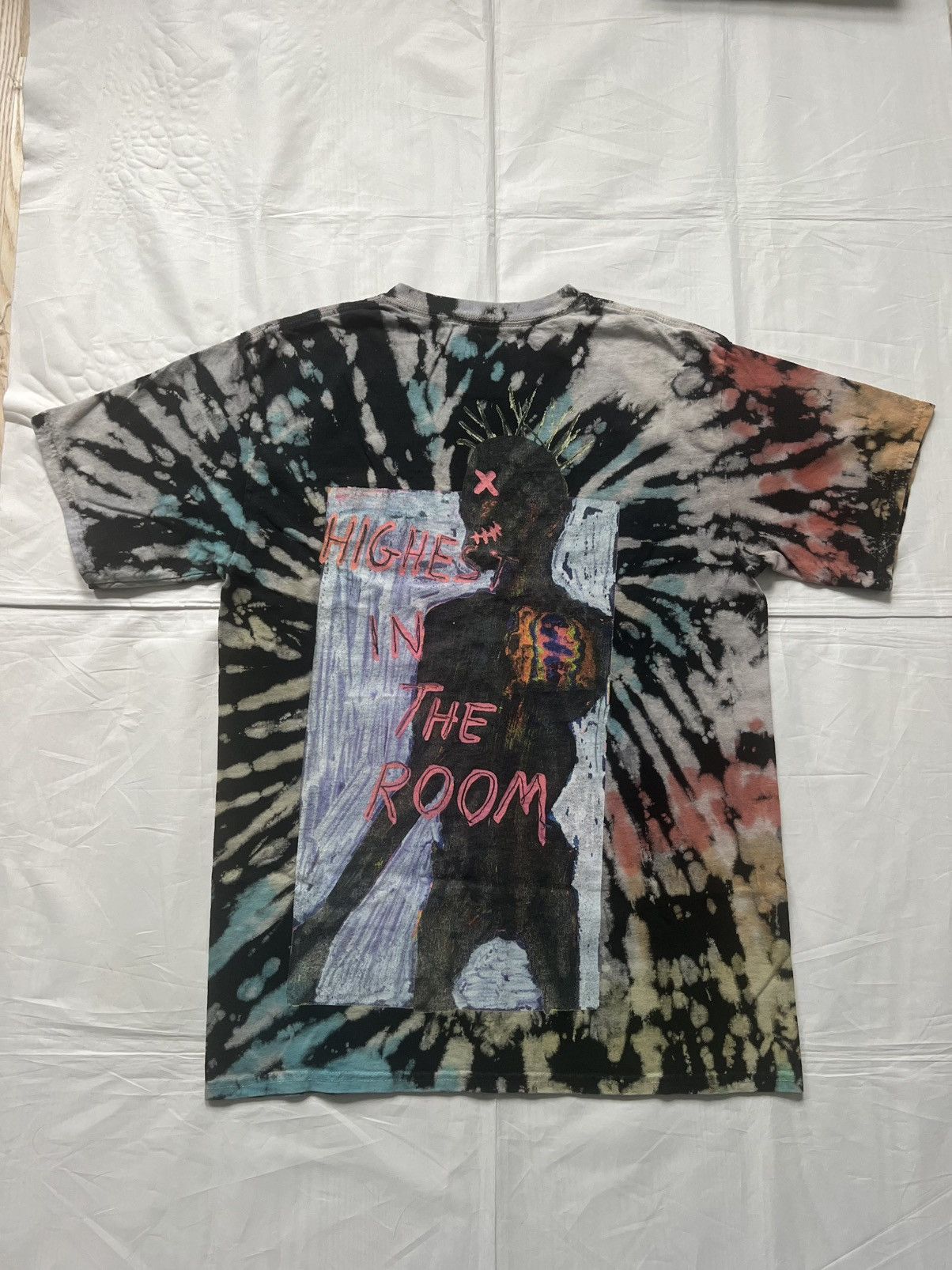 Travis Scott Cactus Jack Travis Scott “Highest in the Room” Tie-Dye Tee Size US M / EU 48-50 / 2 - 5 Thumbnail