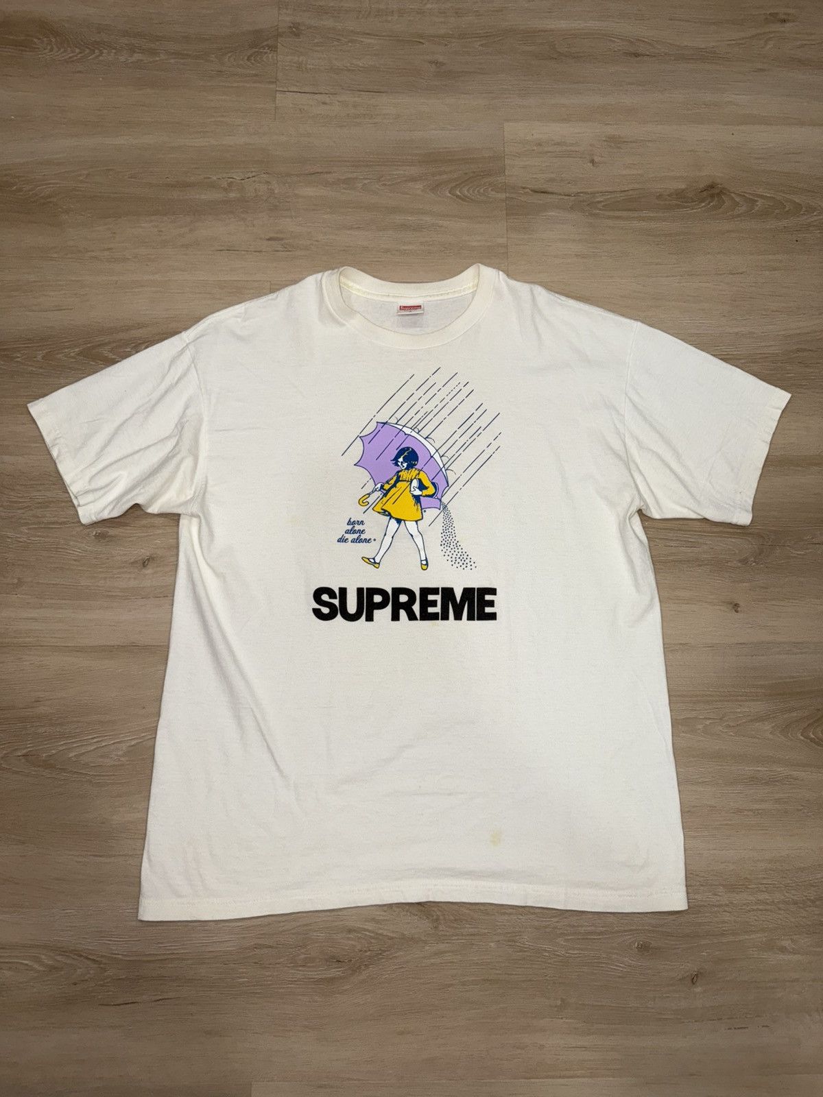 スケートボード SUPREME BORN ALONE DIE ALONE XL SUPREME F/W 2010 Supreme Morton Salt Born Alone Die Alone