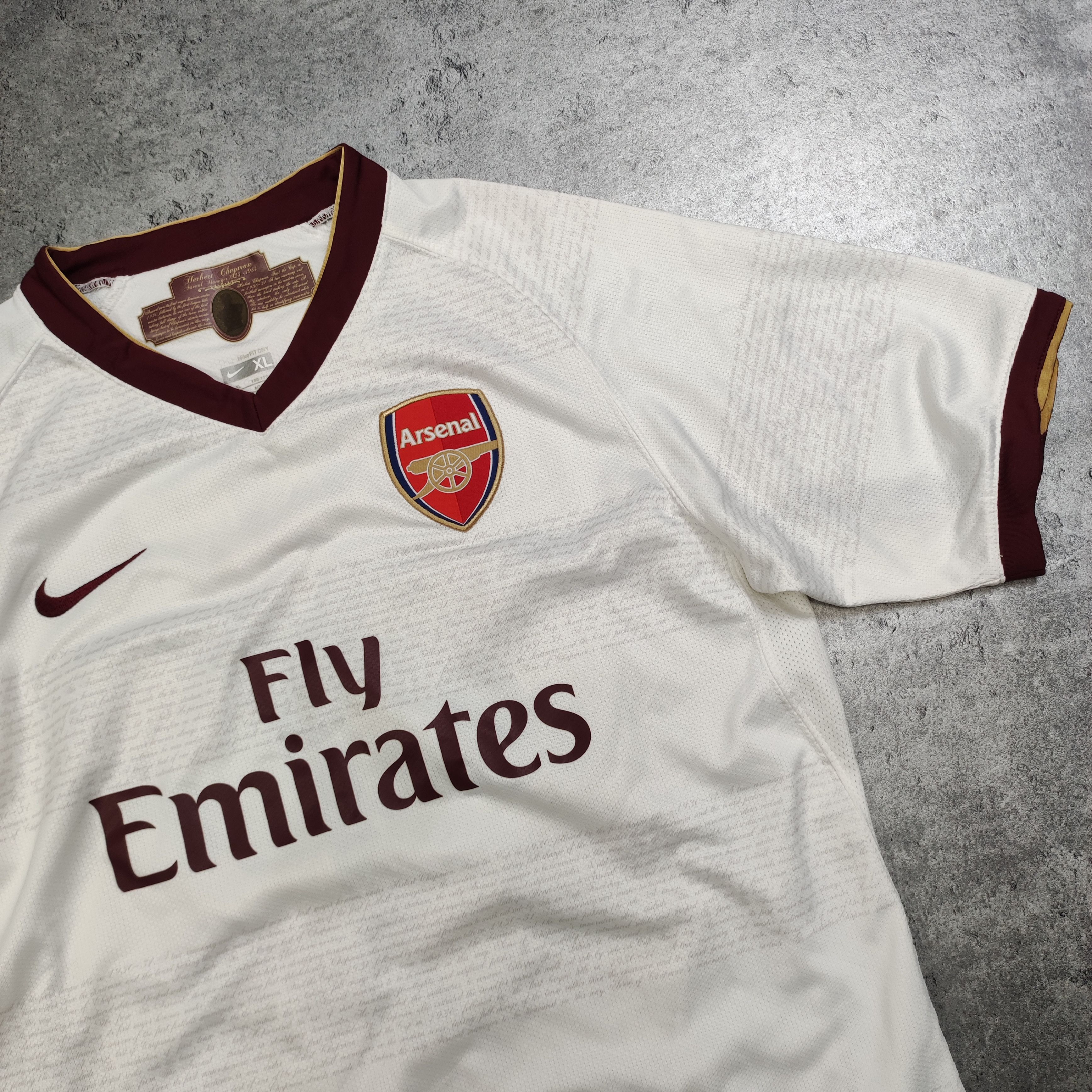 Nike × Vintage Vintage RARE Arsenal London Football Soccer Nike 2007 Kit Size US XS / EU 42 / 0 - 4 Thumbnail