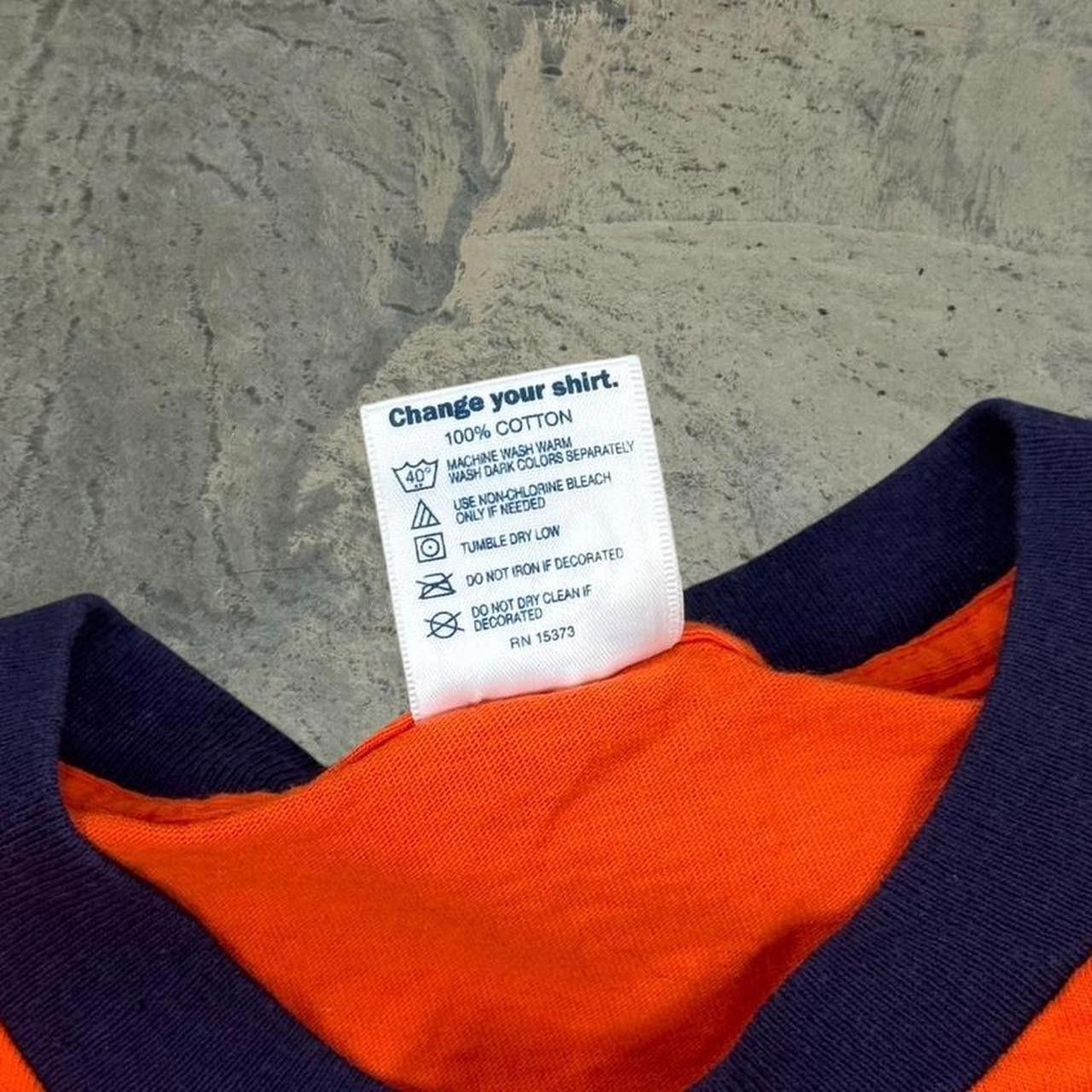 Delta × Vintage VTG 2001 Denver Broncos “Goodbye Mile High” Ringer T-Shirt Size US XL / EU 56 / 4 - 6 Thumbnail