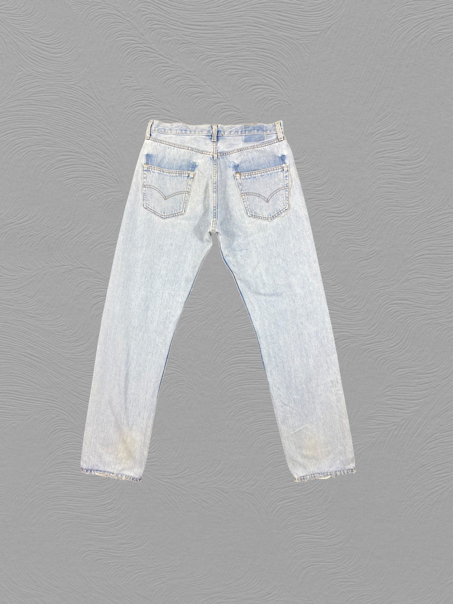 Levi's Light Blue Wash Vintage Levis Jeans 33x32.5 - JN3098 Size US 33 - 2 Thumbnail