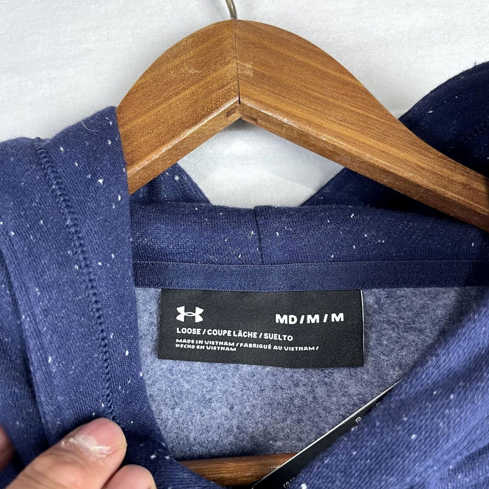 Under Armour Under Armour Sherwood Country Club Hoodie Womens M Navy Golf Sweatshirt Crew Neck Pullover Size M / US 6-8 / IT 42-44 - 4 Thumbnail