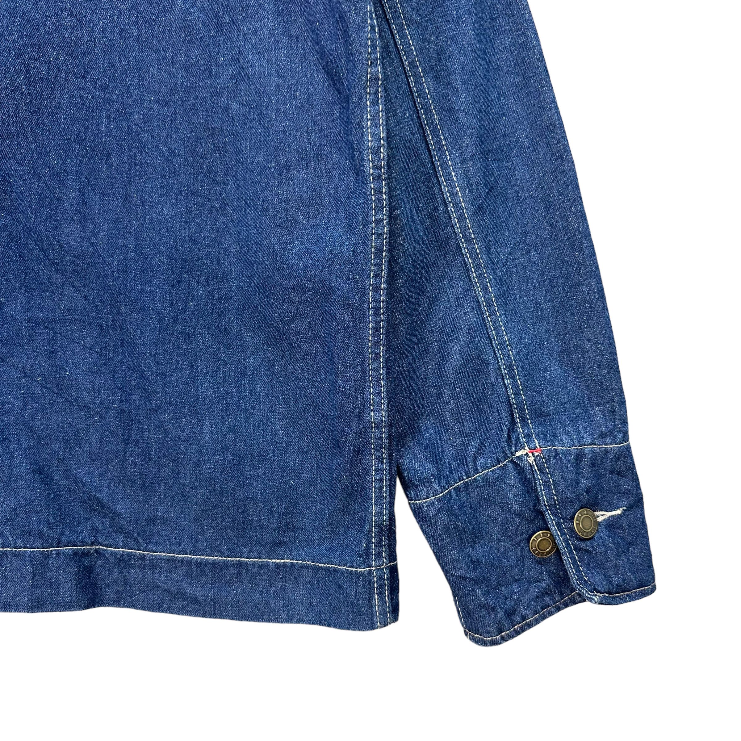 Chums CHUMS DENIM WORK CHORE JACKET #7693-165 Size US L / EU 52-54 / 3 - 13 Thumbnail