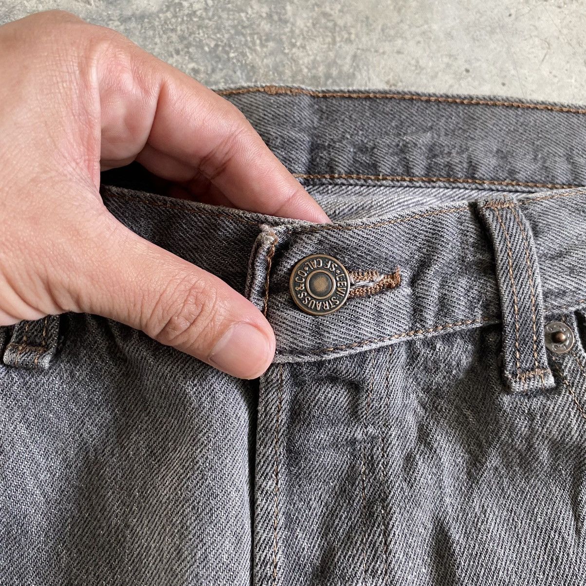 Levi's Vintage Late 80’s Levis 501 Ash Grey Denim Jeans Size US 33 - 11 Thumbnail
