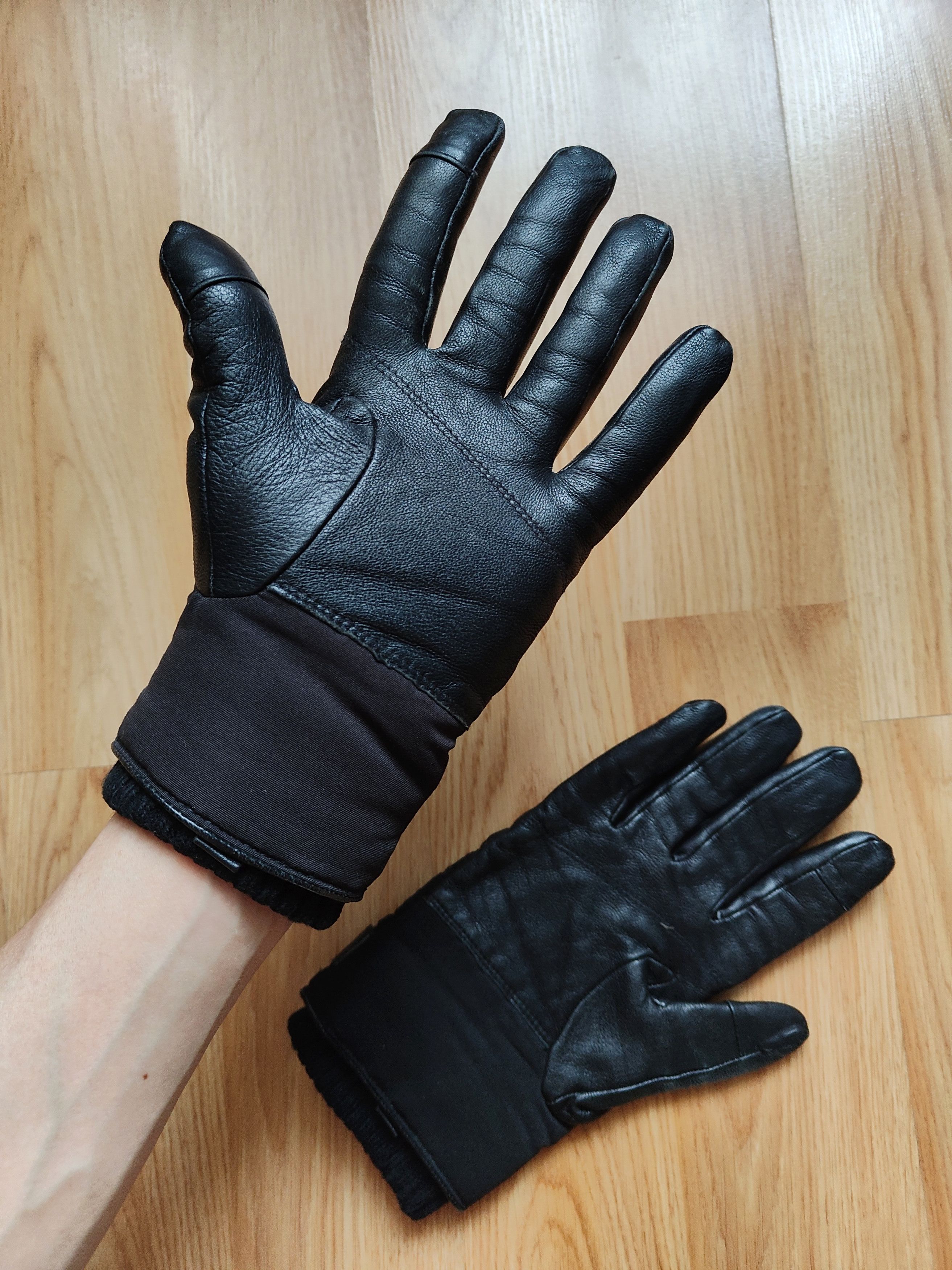 NEXT Leather Gloves Next Men's Gloves S-M Size ONE SIZE - 3 Thumbnail