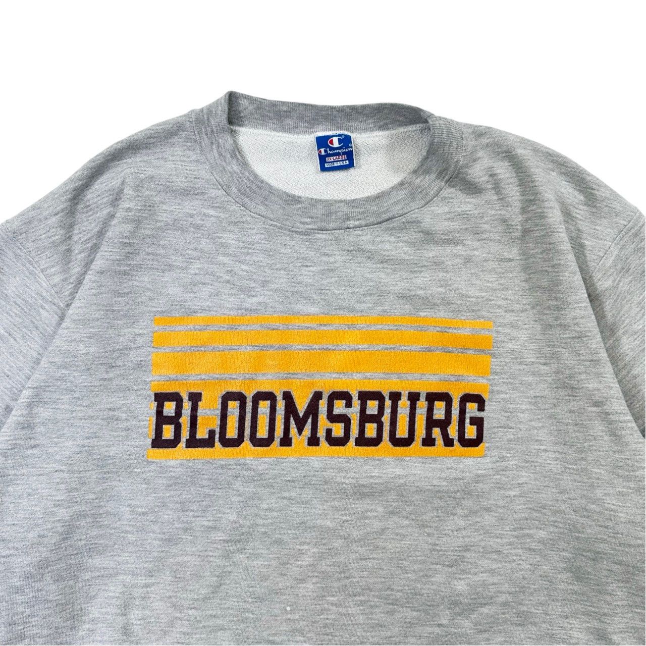 Vintage Vintage Rare 90s Champion Made in USA Bloomsburg Crewenck Size US XXL / EU 58 / 5 - 2 Thumbnail