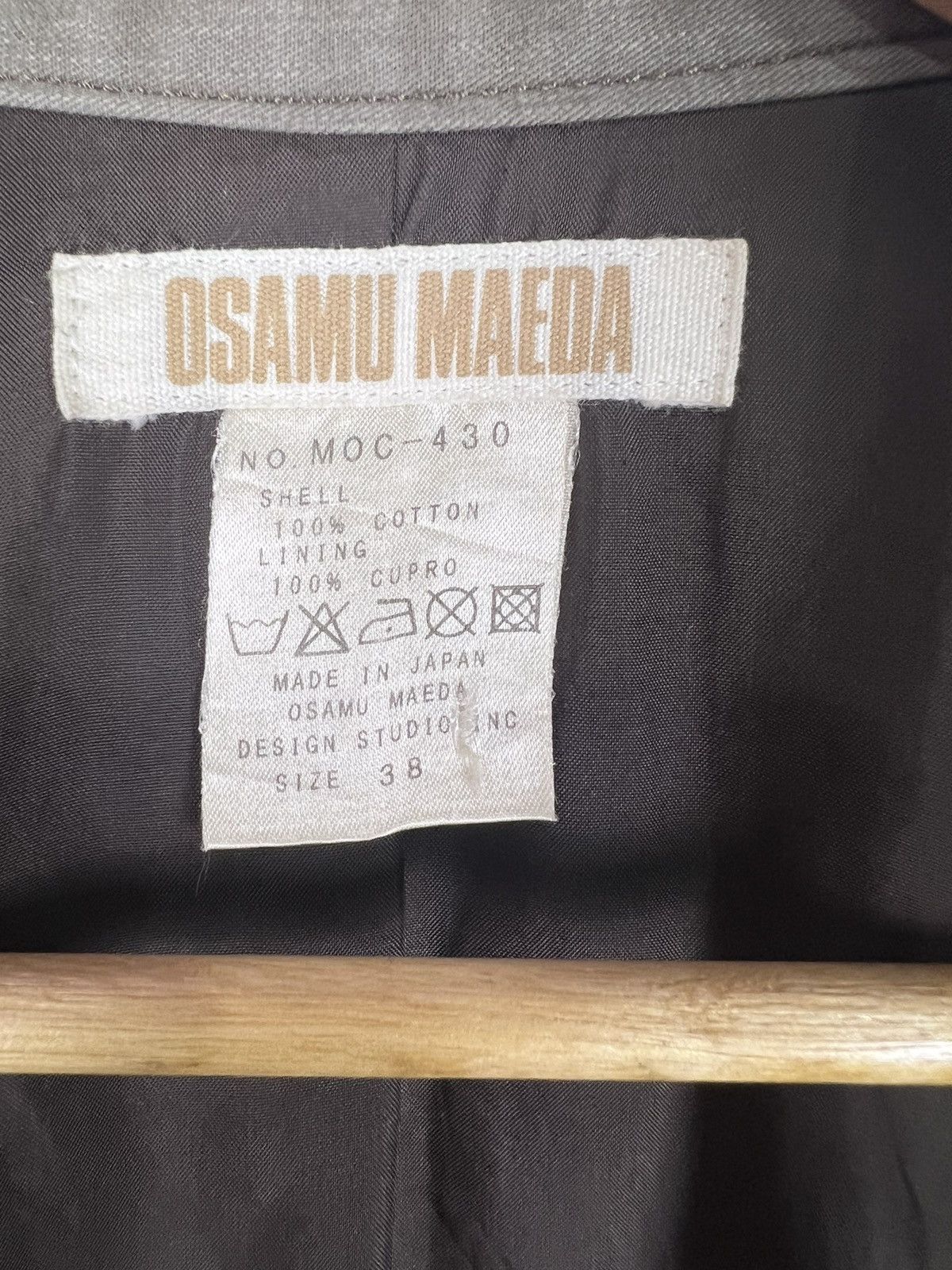 Japanese Brand 🔥 OSAMU MAEDA TRENCH COAT DOUBLE BREASTED Size M / US 6-8 / IT 42-44 - 8 Thumbnail