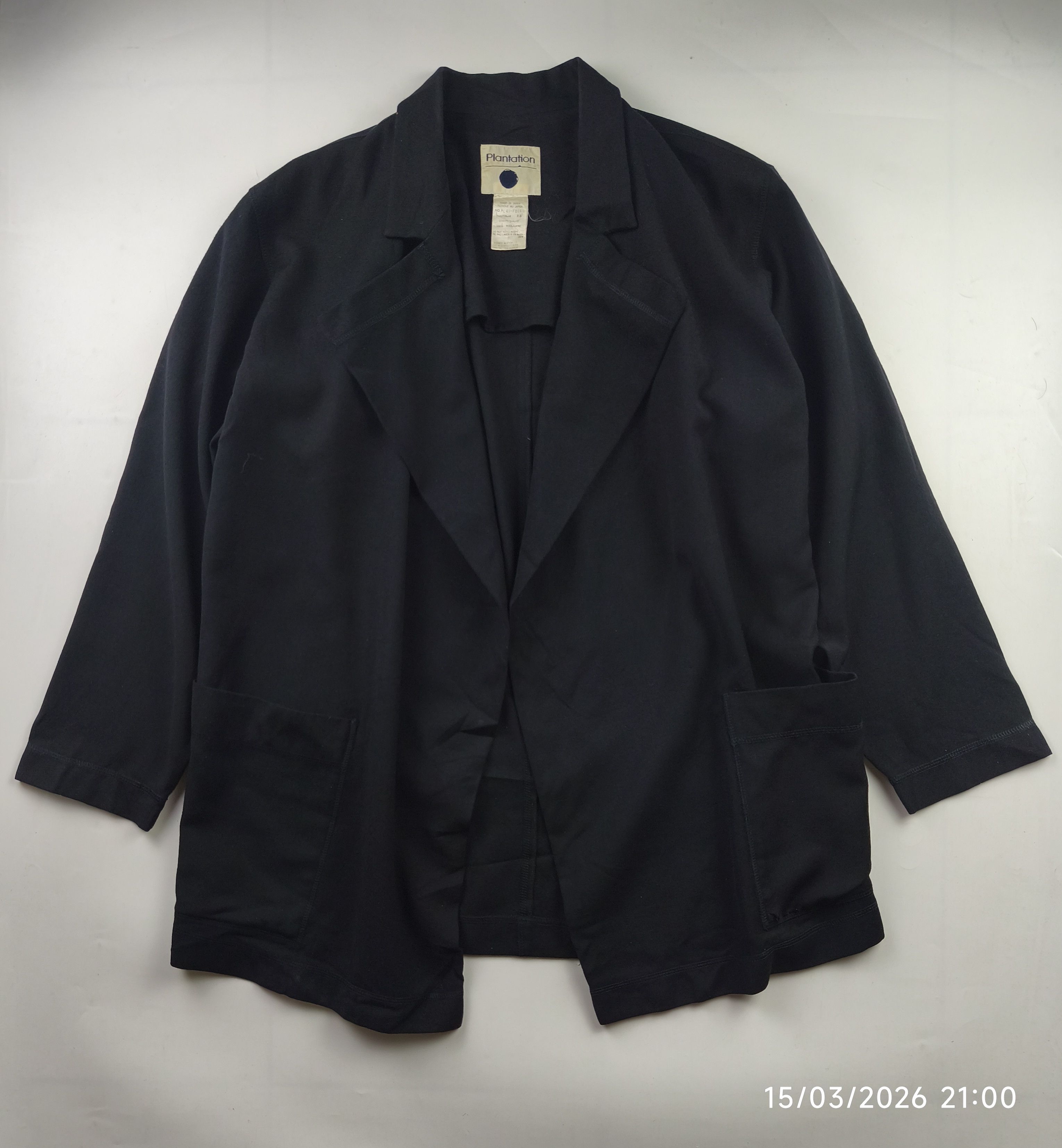 Issey Miyake plantation issey miyake - open cardigan wool Size US XS / EU 42 / 0 - 1 Thumbnail
