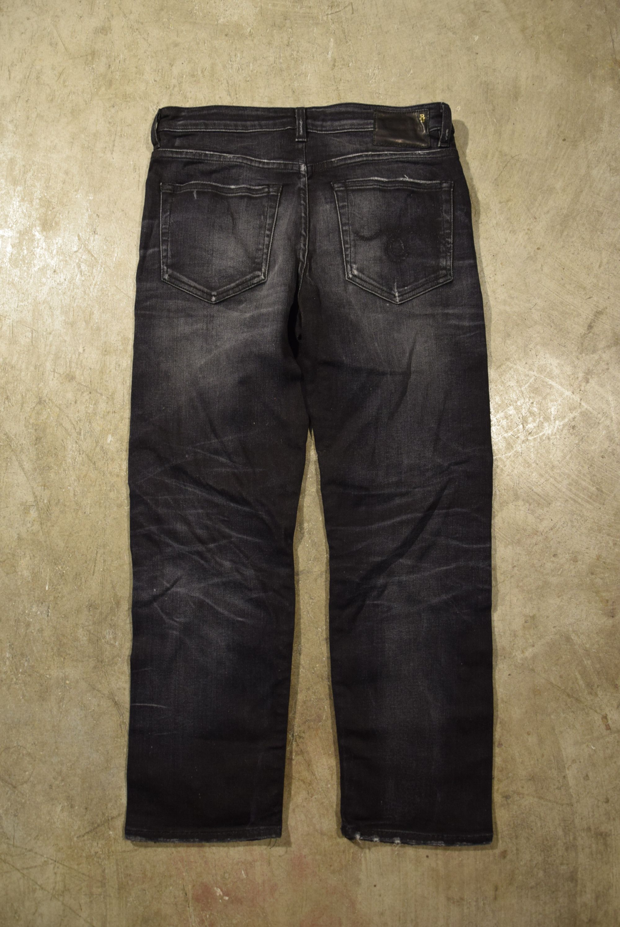 Designer × R13 R13 Boy Straight Jeans Size 27" / US 4 / IT 40 - 2 Thumbnail