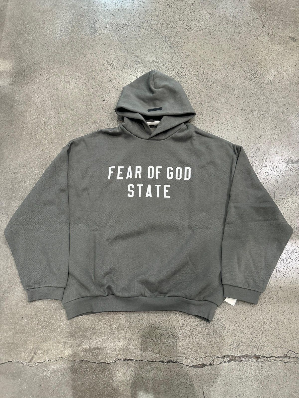 Essentials ESSENTIALS - 90's Fit Fleece Hoodie Moss Size US L / EU 52-54 / 3 - 1 Thumbnail