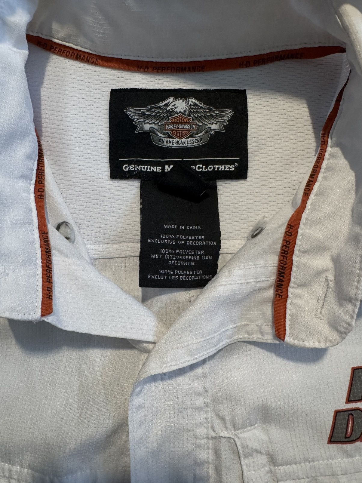 Harley Davidson Harley Davidson Button Up Shirt M/L Reflective Print Size US M / EU 48-50 / 2 - 6 Thumbnail