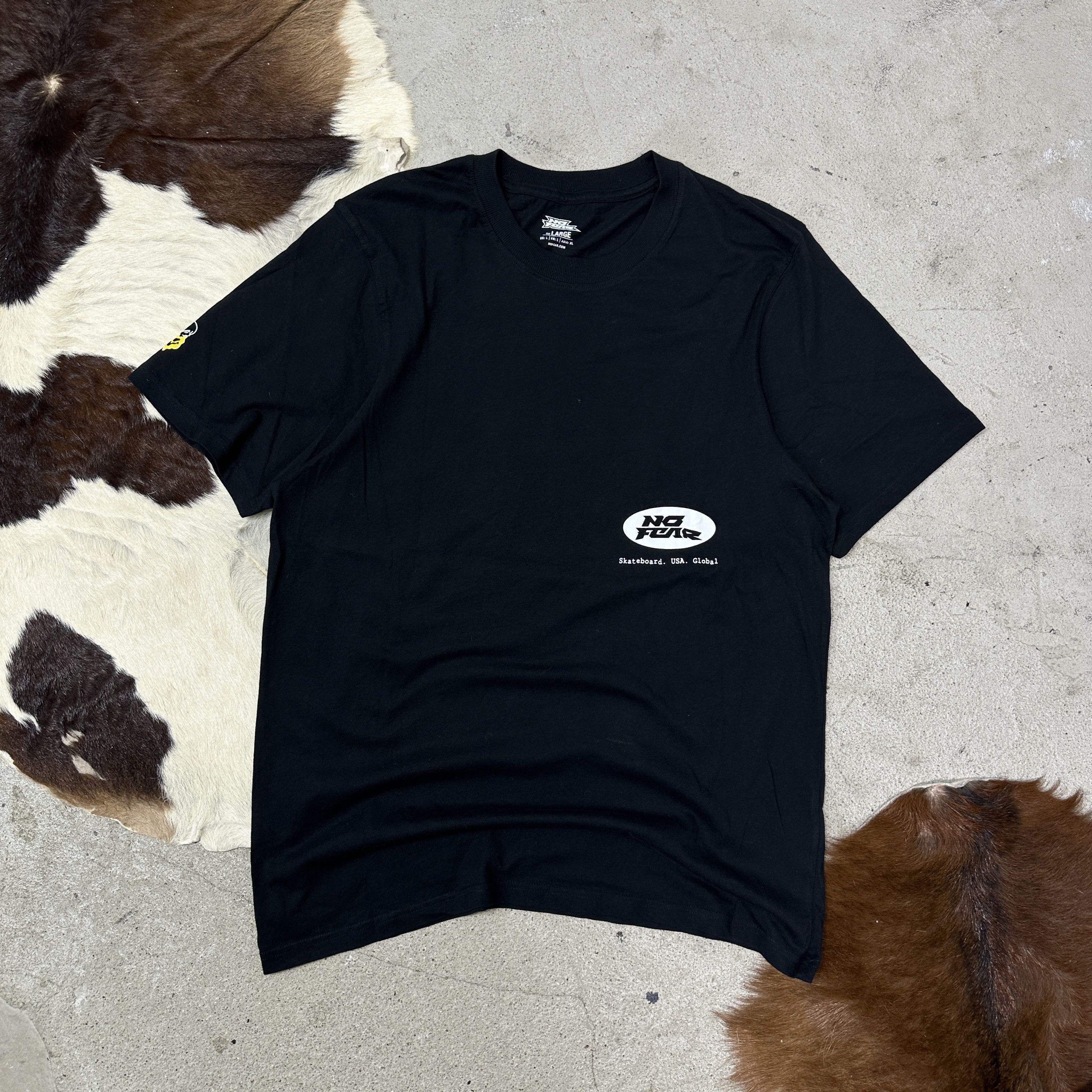No Fear Vintage Streetwear Sporty No Fear Printed T-shirt Y2K Size US L / EU 52-54 / 3 - 3 Thumbnail