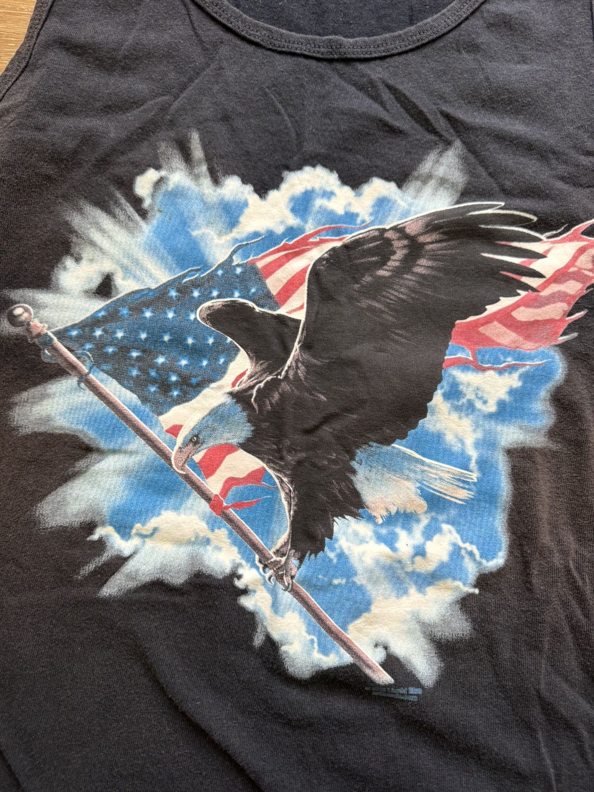 Other Majestic Eagle Holding American Flag Patriotic Tank Top XL Size US XL / EU 56 / 4 - 3 Thumbnail