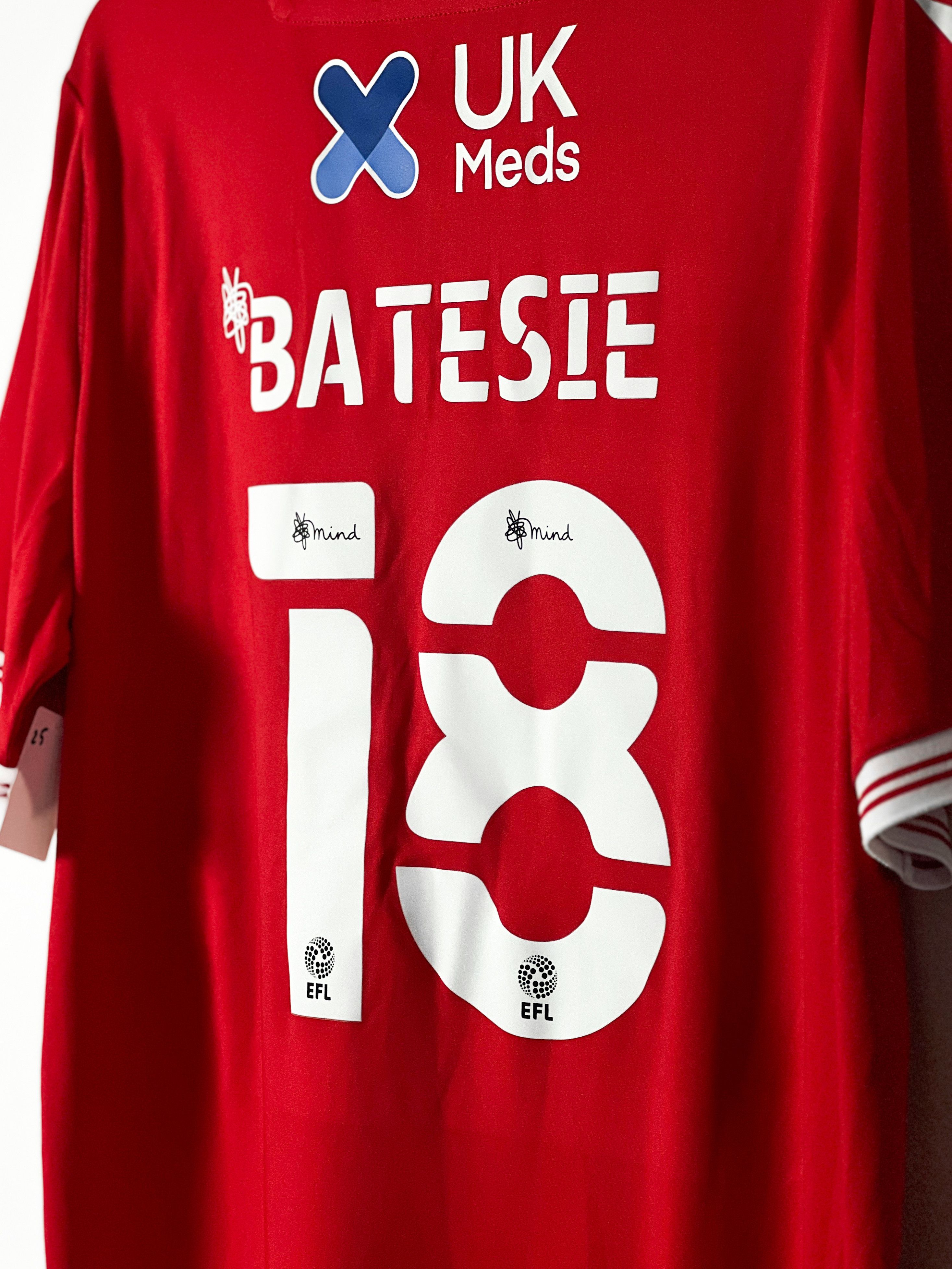 Macron Macron x Nottingham Forest F.C. Custom Name Tee (2020-2021) Size US XXL / EU 58 / 5 - 12 Thumbnail