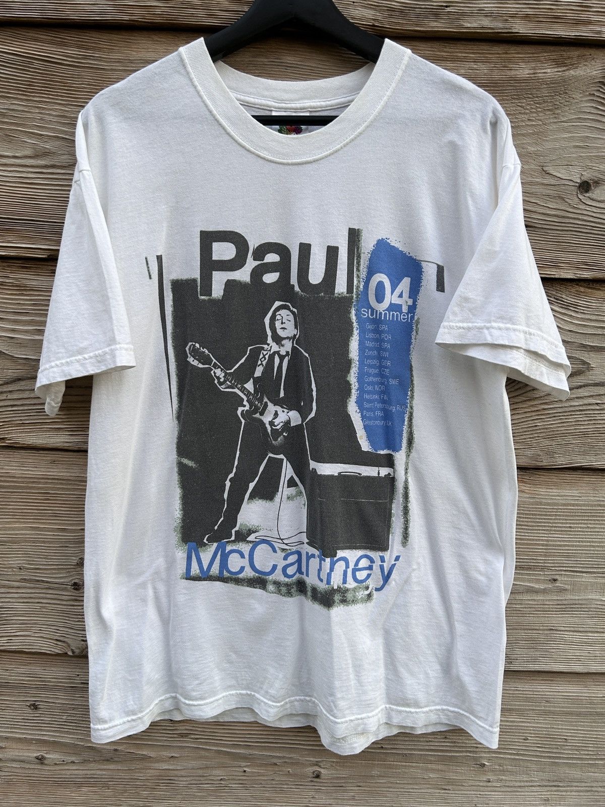 Band Tees × Vintage 00s Vintage Paul Mccartney 2004 Summer Tour T
