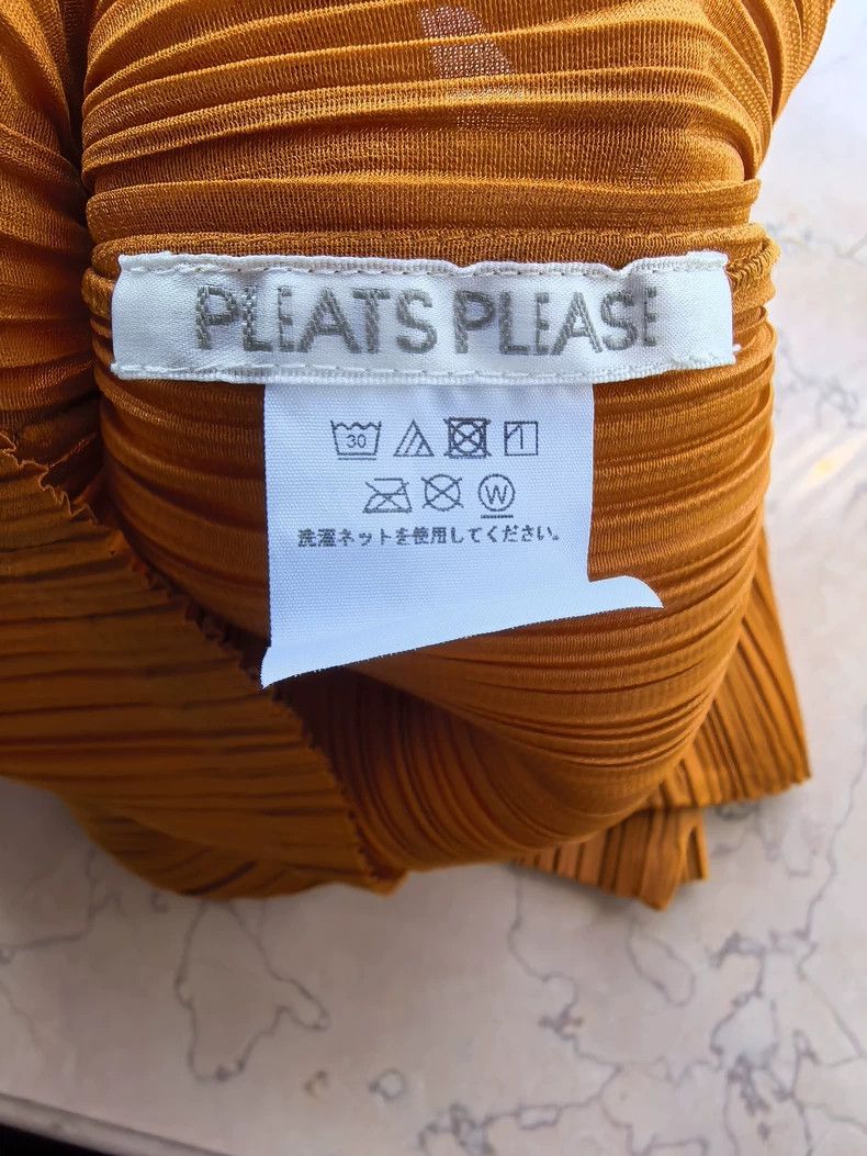 Issey Miyake issey miyake size:3 Orange pleated vest 2506-Nextarrow Size XXS / US 00 / IT 34 - 4 Thumbnail