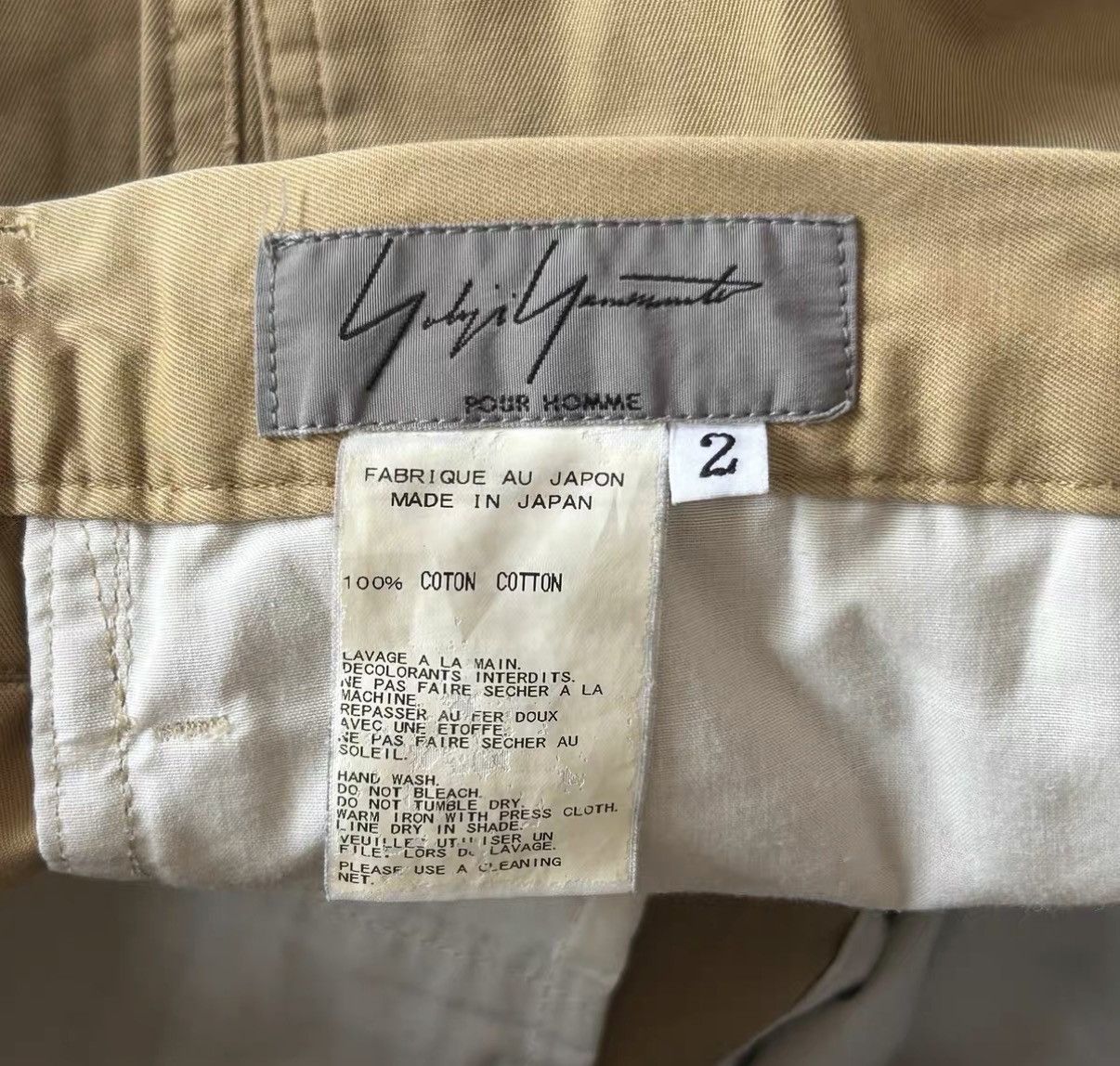 Yohji Yamamoto Yohji Yamamoto 10SS Zip Pocket Dress Pants K4 Size US 32 / EU 48 - 5 Thumbnail