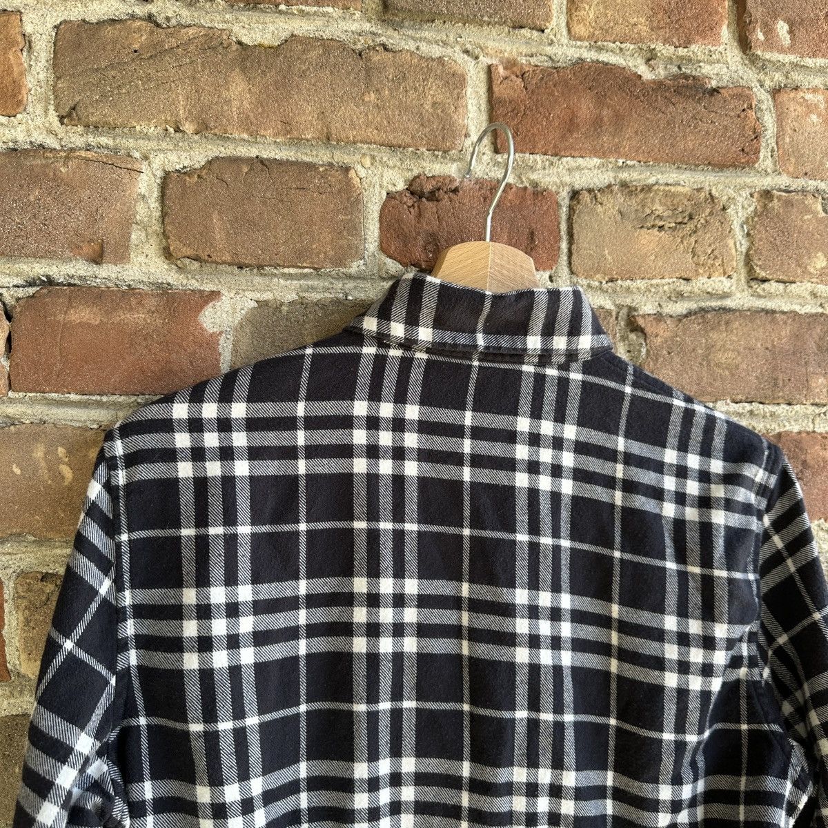 Burberry Vintage Burberry London Flannel Nova Check Shirt Button Up M Size M / US 6-8 / IT 42-44 - 22 Thumbnail