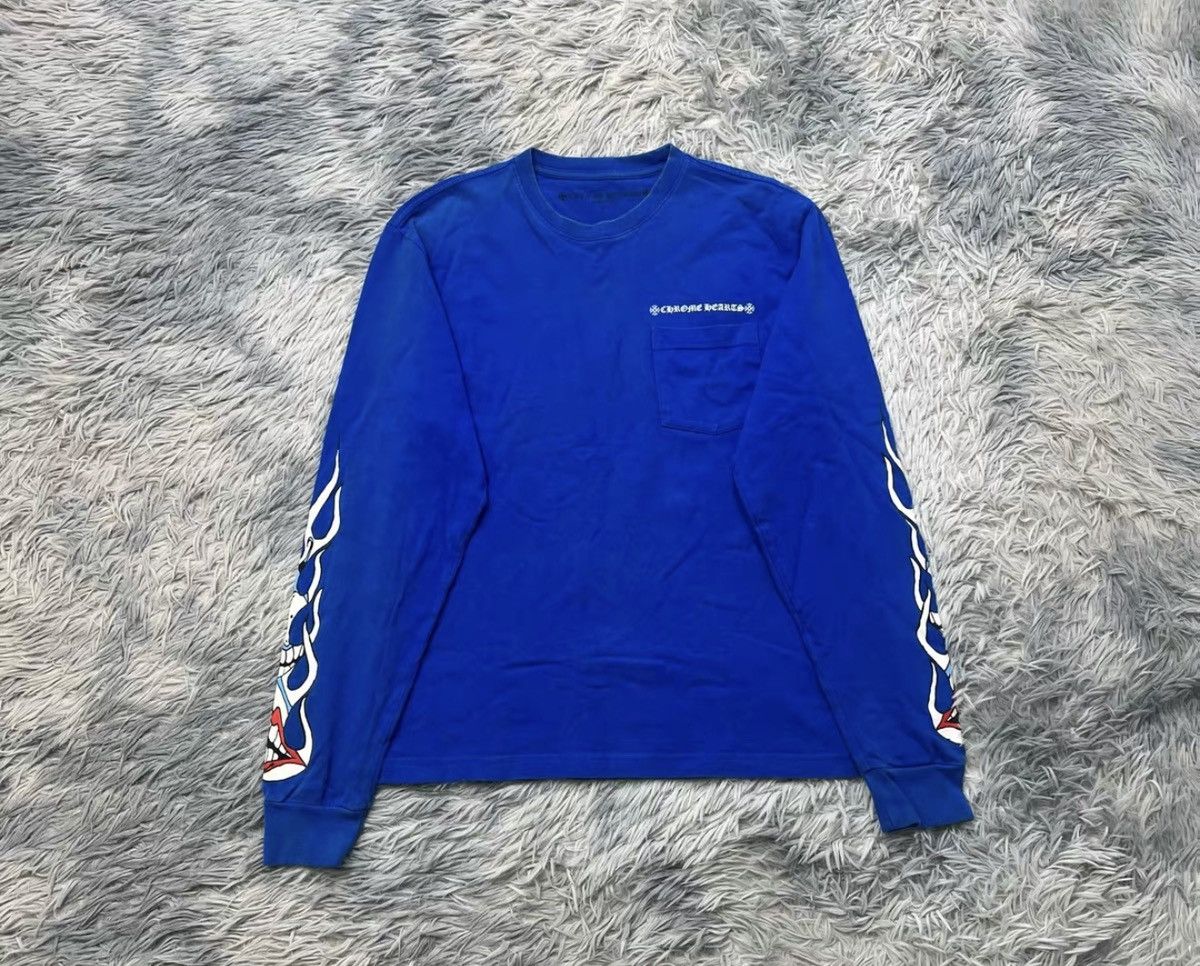 Chrome Hearts Chrome Hearts Mattyboy Long Sleeve T shirt sweatshirt Size US M / EU 48-50 / 2 - 3 Thumbnail