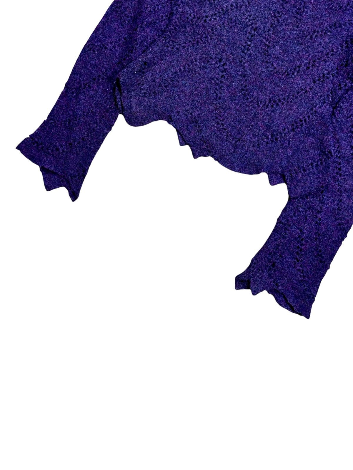 Yasuyuki Ishii Archive Yoshiki Hisniuma - Raw Knitted Top Size US M / EU 48-50 / 2 - 4 Thumbnail