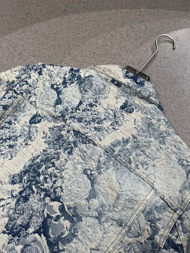 Louis Vuitton Louis Vuitton Floral Denim Jacket. Size US XL / EU 56 / 4 - 7 Thumbnail