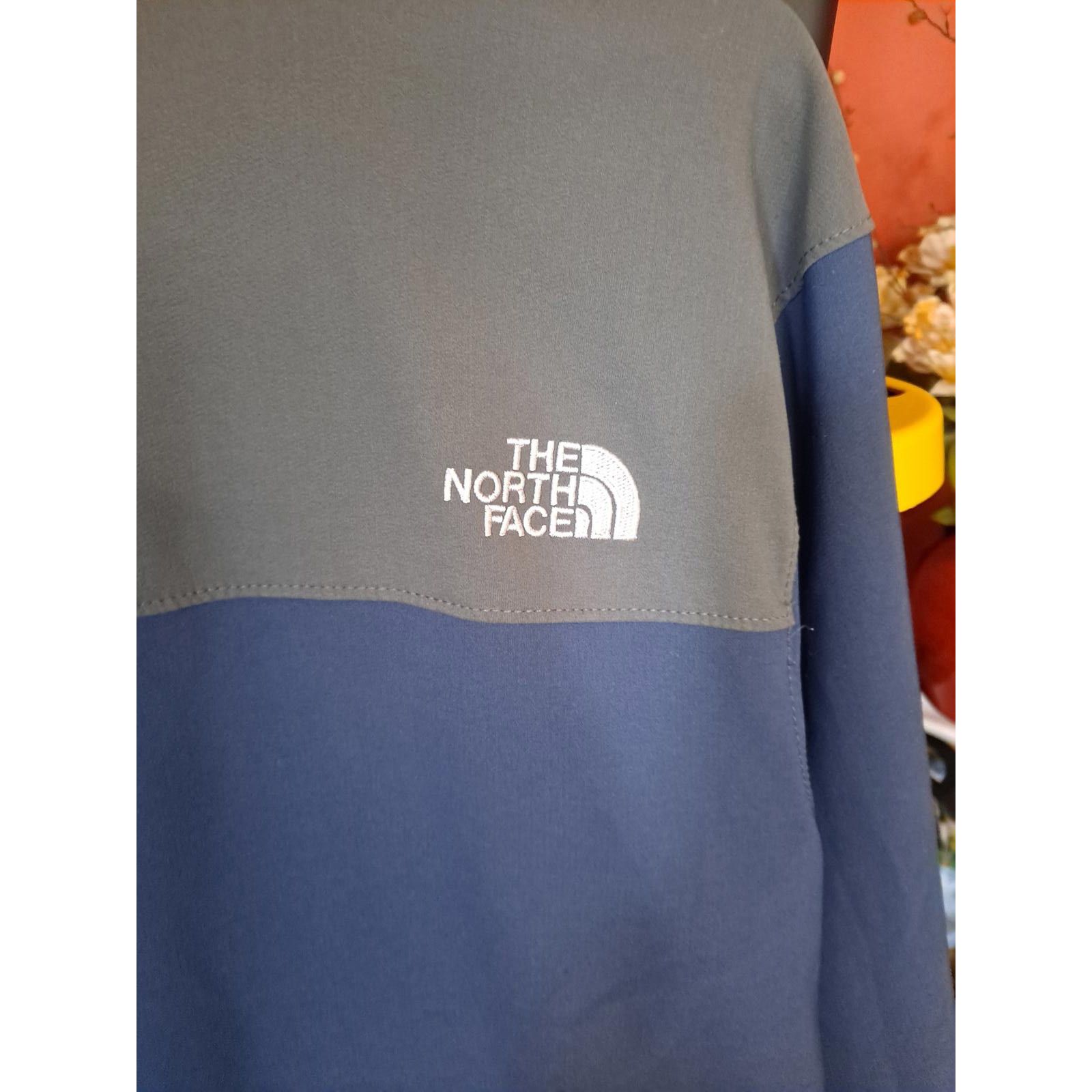 The North Face The North Face Blue and Gray Full Zip Jacket Size Large Size US L / EU 52-54 / 3 - 7 Thumbnail