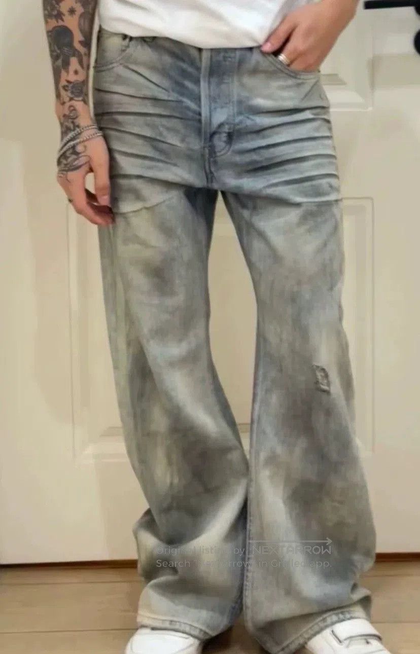 Acne Studios Acne Studios 1981M Distressed Denim Jeans. Size US 30 / EU 46 - 2 Thumbnail