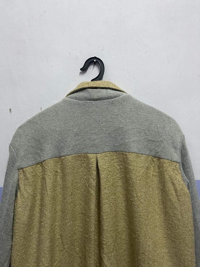 Ne-Net Rare Issey Miyake by Ne-net Half Wool Jacket 2 in 1 Size US M / EU 48-50 / 2 - 14 Thumbnail