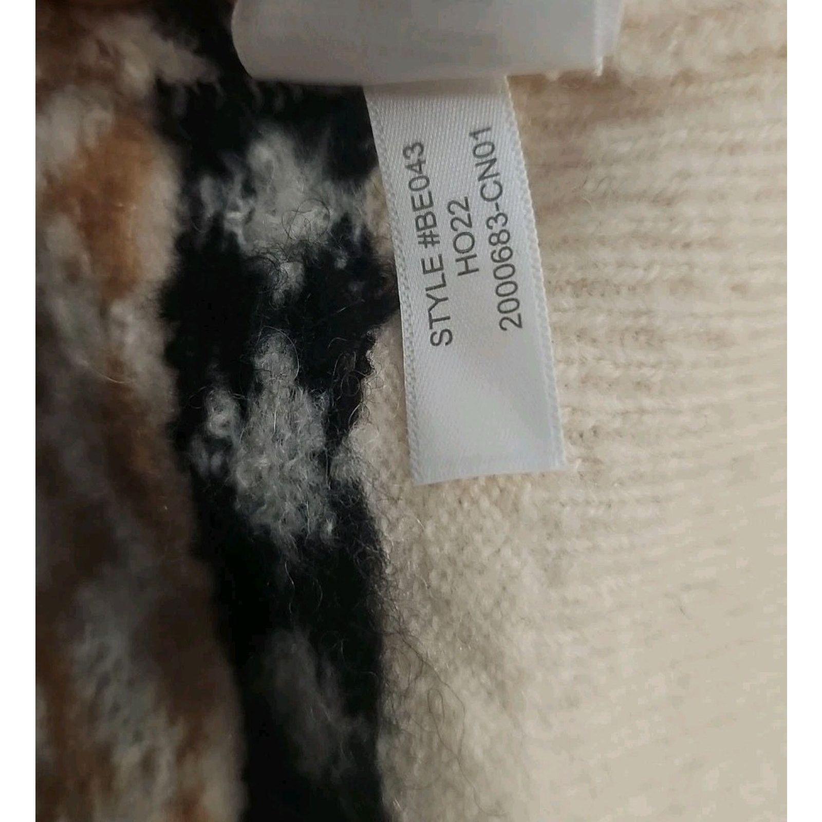 J.Crew J Crew Fair Isle Cardigan Heather Fawn Muslin Alpaca/ Wool M Size M / US 6-8 / IT 42-44 - 7 Thumbnail