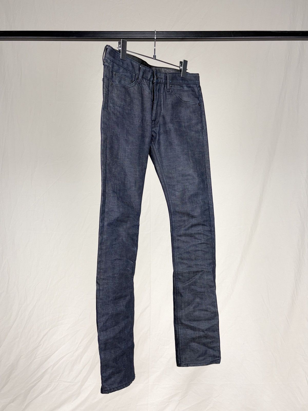 Isamu Katayama Backlash Isamu Katayama BACKLASH Resin-Coated Skinny Jeans Size US 32 / EU 48 - 3 Thumbnail